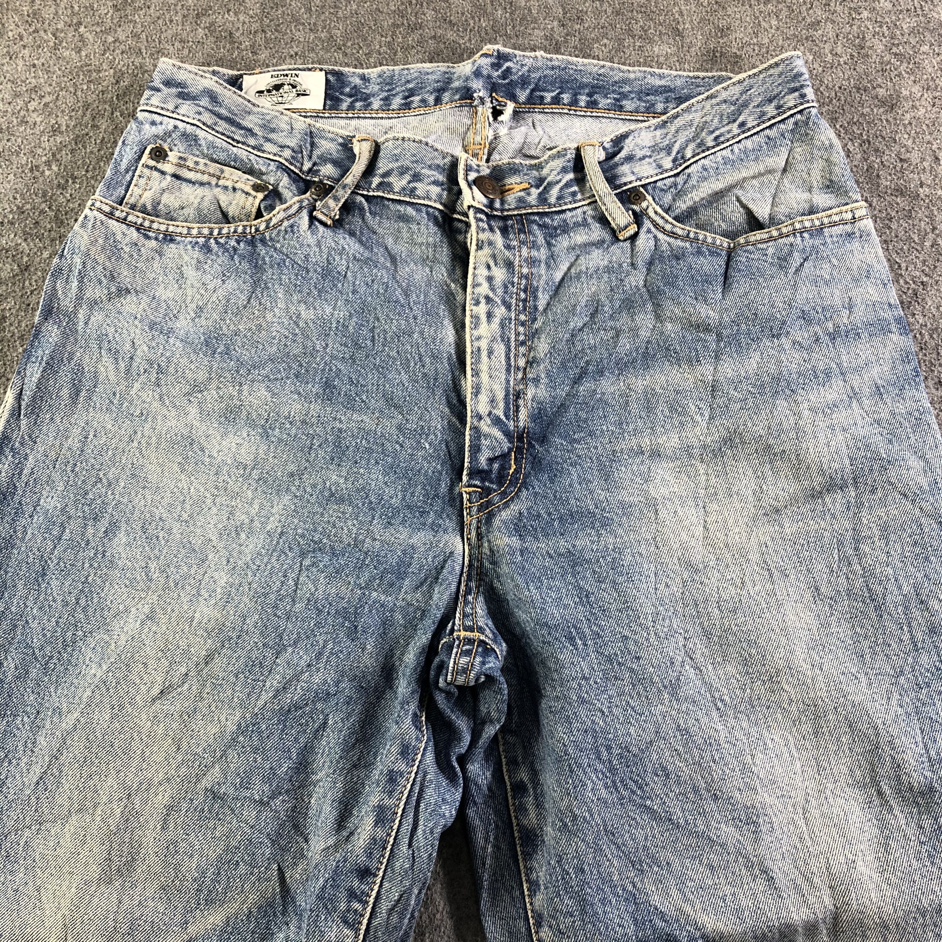 Edwin Vintage Blue Wash Edwin Jeans-J3652 Size US 33 - 3 Thumbnail