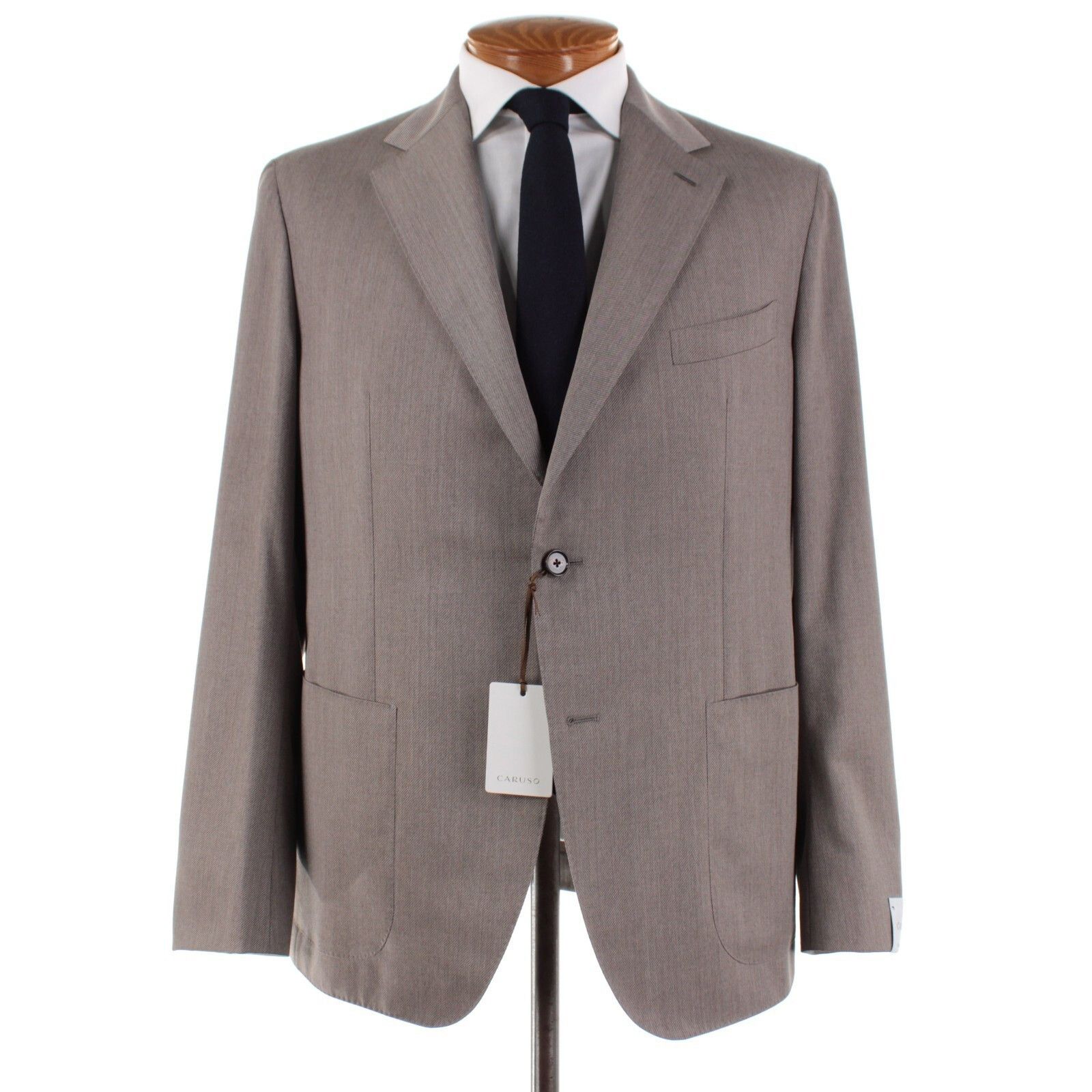 Caruso Suit Size US 46 Regular in Brown