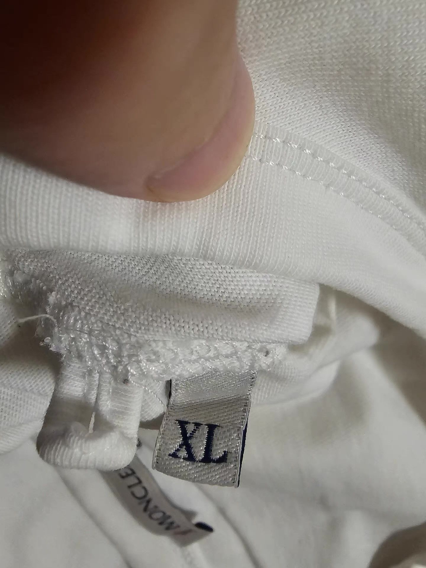 Moncler Moncler White Short Sleeve T-Shirt, Q4 Size US XL / EU 56 / 4 - 5 Thumbnail