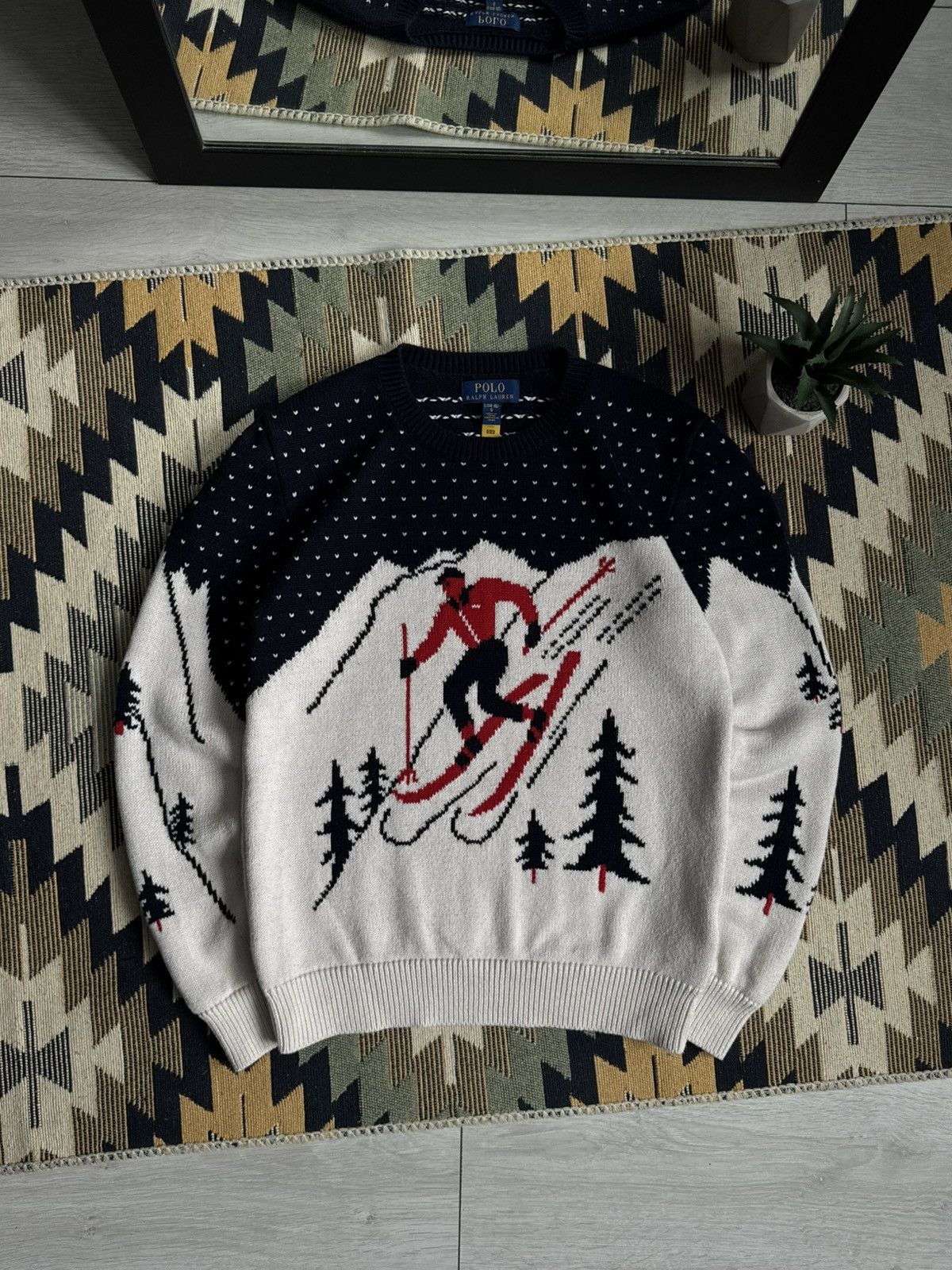 Polo Ralph Lauren Polo Ralph Lauren Ski Knitted Sweater Size US XS / EU 42 / 0 - 1 Thumbnail