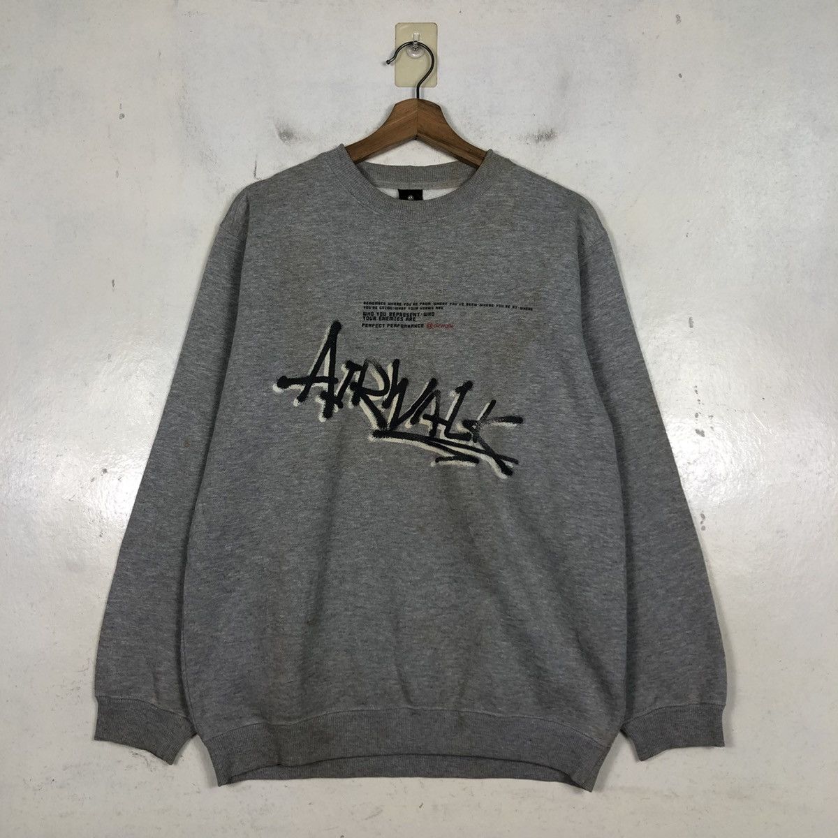 Japanese Brand 📌Vintage Sweatshirt Crewneck Airwalk Spell Out Big Logo Size US M / EU 48-50 / 2 - 3 Thumbnail