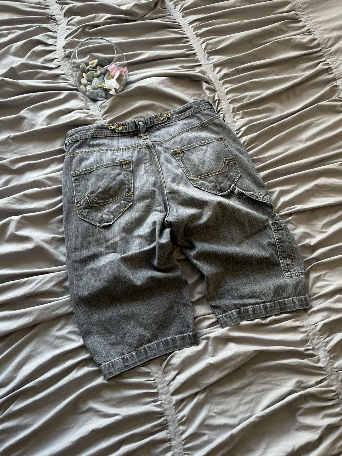 Vintage Carpenter Workers Denim Jeans Shorts Japanese Brand