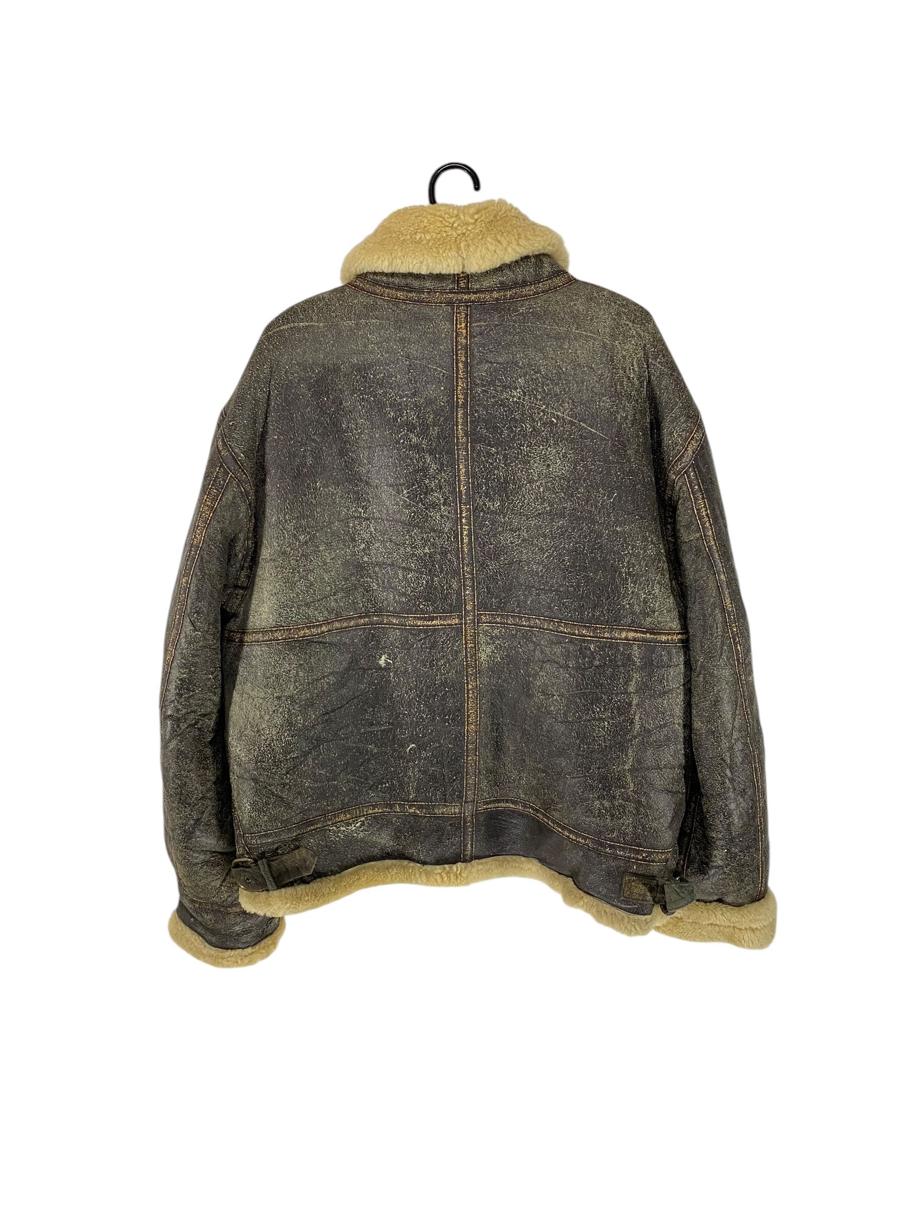 Japanese Brand 2000s JK Members type B-3 bomber jacket Shearling jacket Size US L / EU 52-54 / 3 - 2 Thumbnail