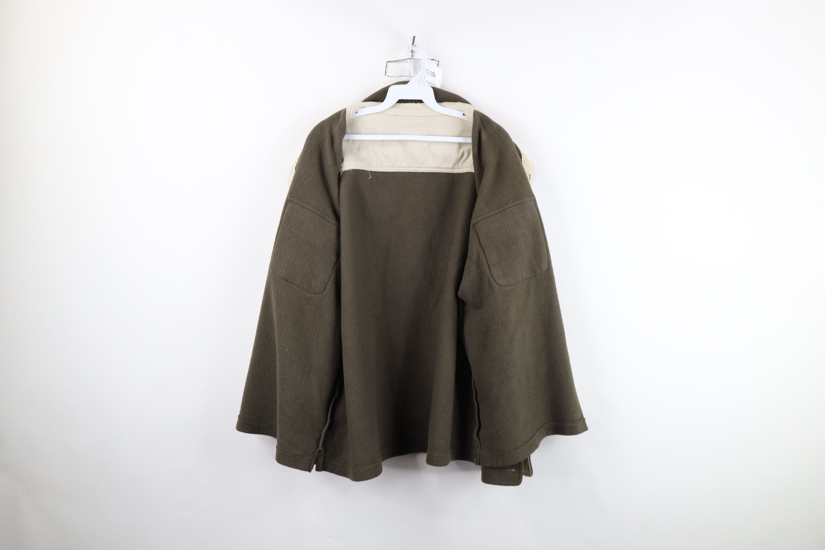 Vintage Vintage 90s Streetwear Fleece Button Shirt Jacket Jac Shirt Size US XL / EU 56 / 4 - 10 Thumbnail