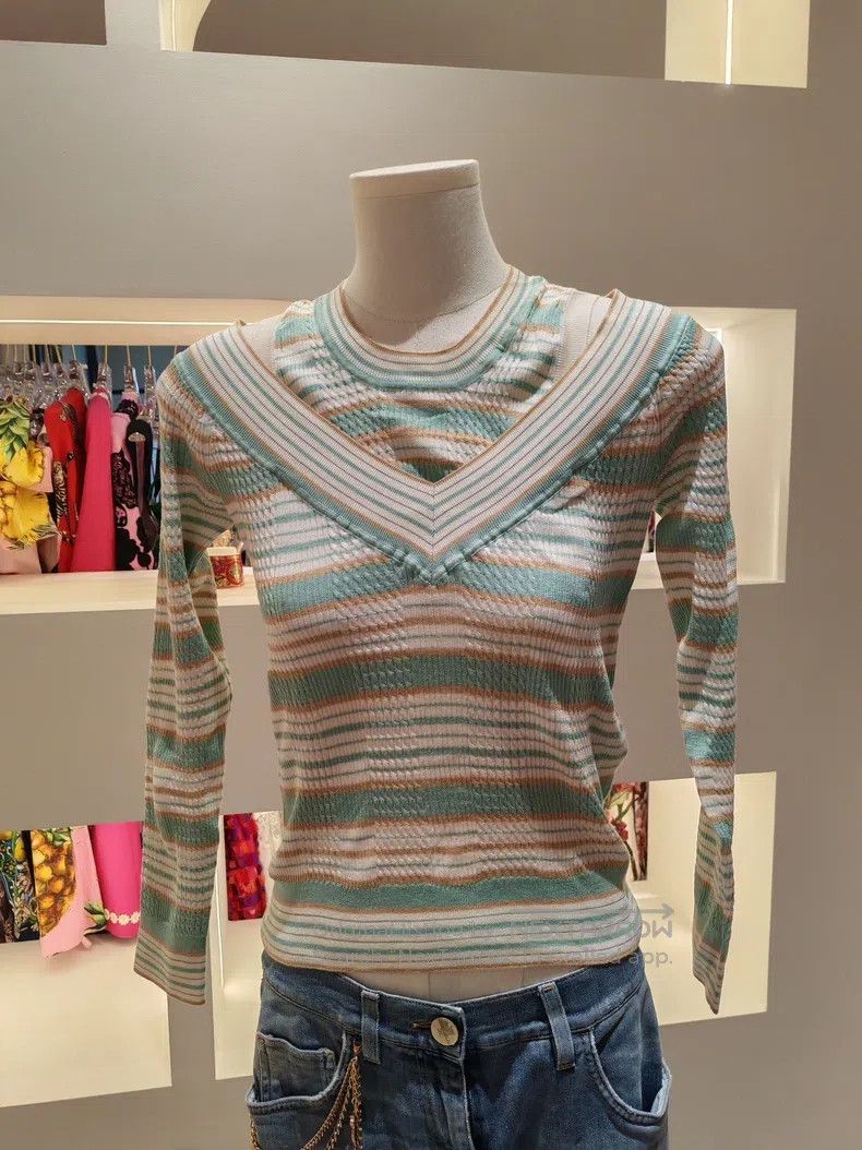 Fendi Fendi Women's striped knit top Size XS / US 0-2 / IT 36-38 - 1 Thumbnail