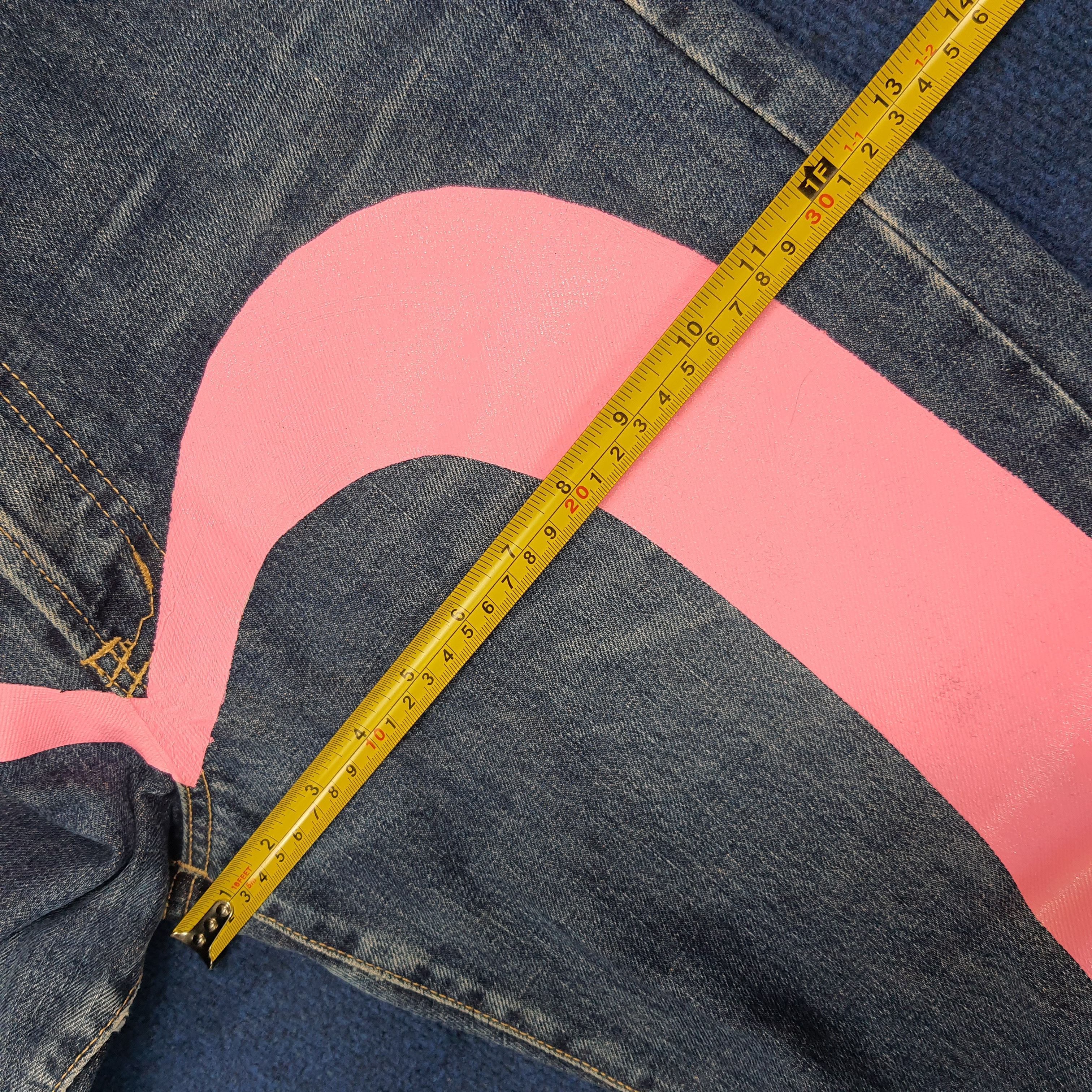 Japanese Brand Vintage Evisu Japan Selvedge Custom Daicock C280N3 Size US 29 - 13 Thumbnail