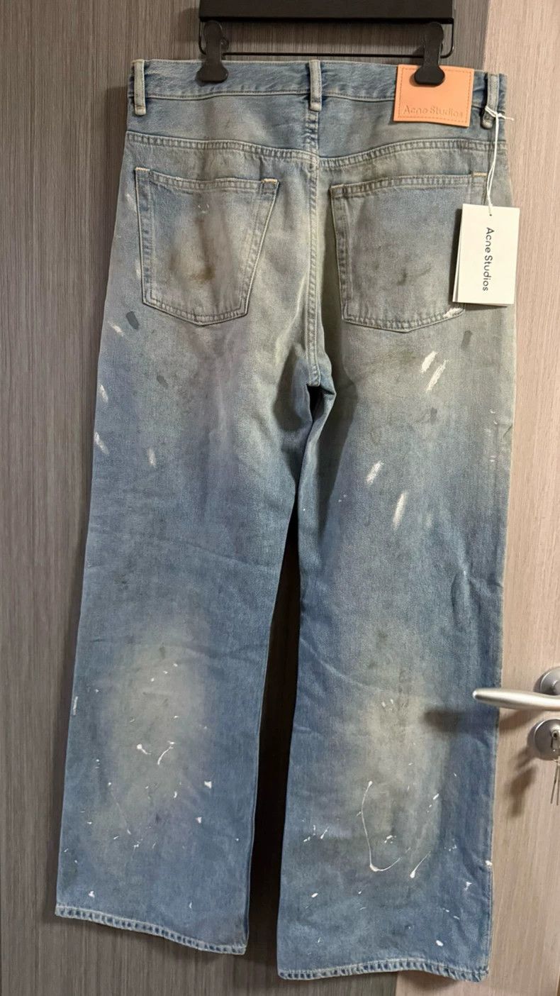 Acne Studios acne studios Splash ink wide-leg jeans 2502-Nextarrow Size US 32 / EU 48 - 2 Thumbnail