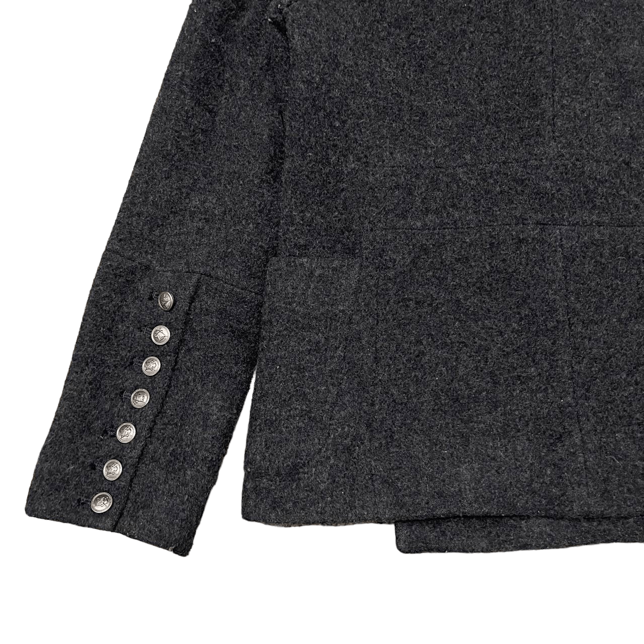 Issey Miyake Vintage Sunao Kuwahara by Issey Miyake Wool Coat Size US S / EU 44-46 / 1 - 12 Thumbnail