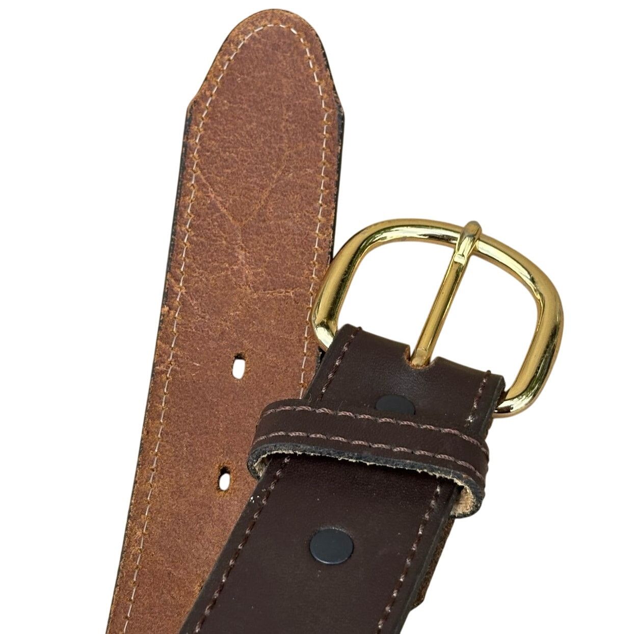 Other Black Leather Men's Belt Size ONE SIZE - 5 Thumbnail