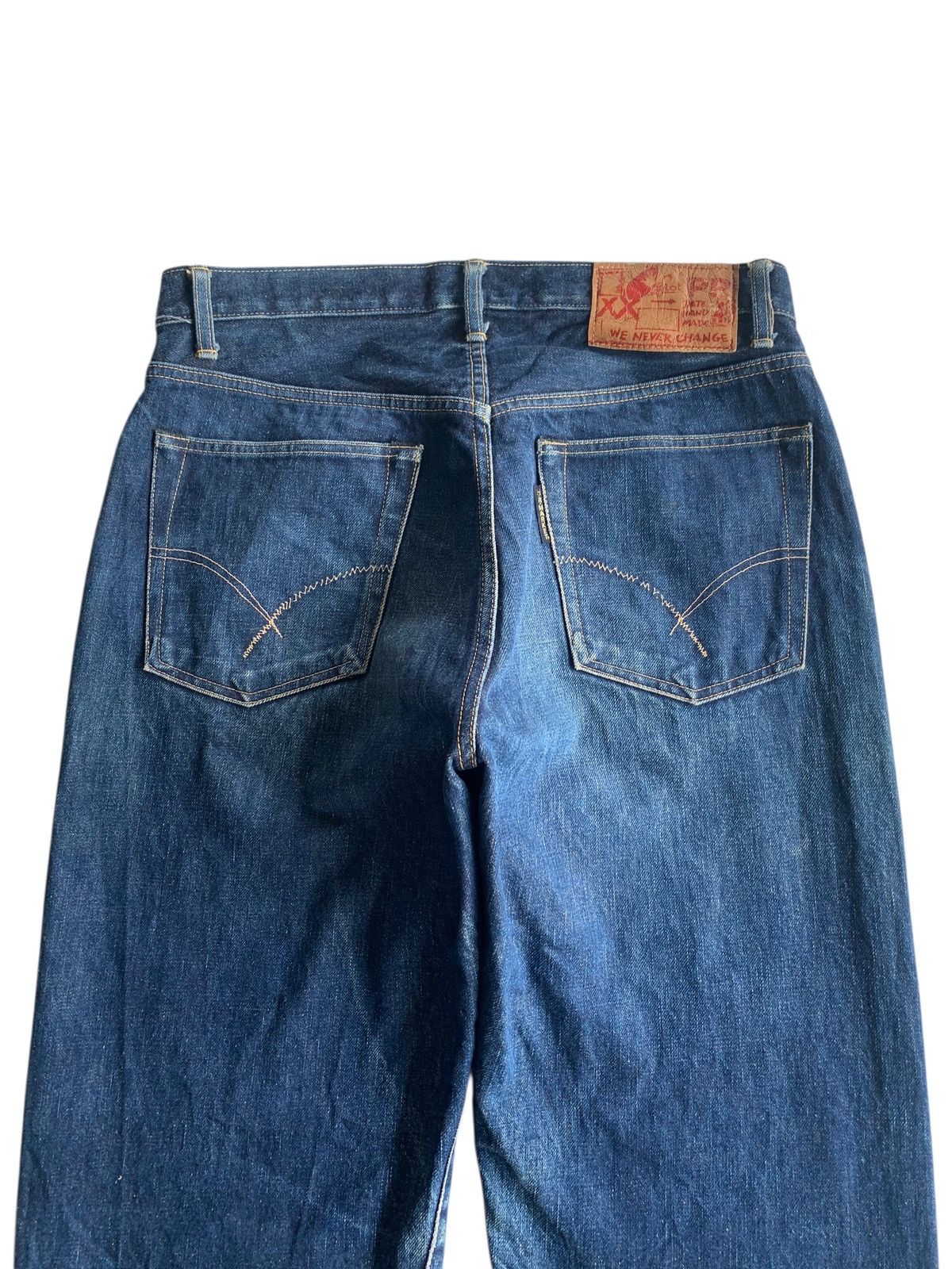 Kapital VINTAGE HOLLYWOOD RANCH MARKET SELVEDGE DISTRESSED DENIM Size US 32 / EU 48 - 8 Thumbnail