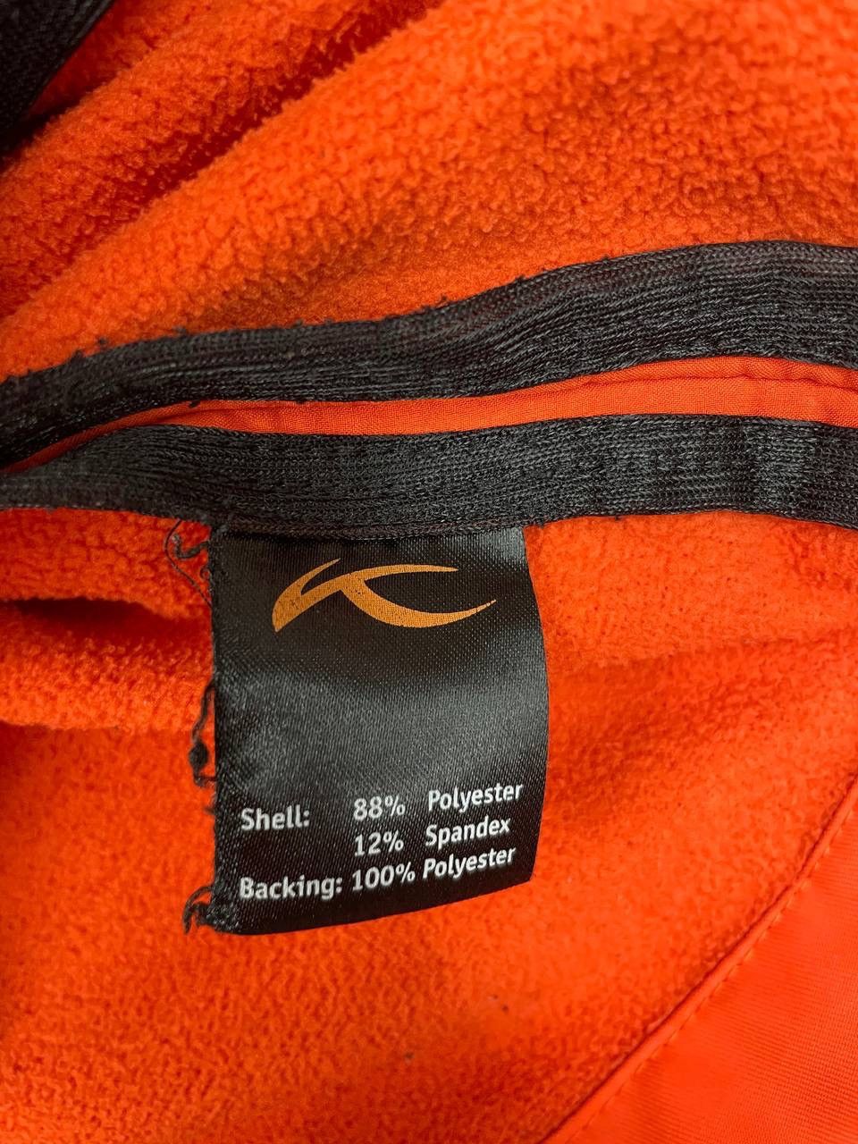 KJUS Kjus Women Softshell Jacket Windproof Fleece Lined Orange Size L / US 10 / IT 46 - 7 Thumbnail