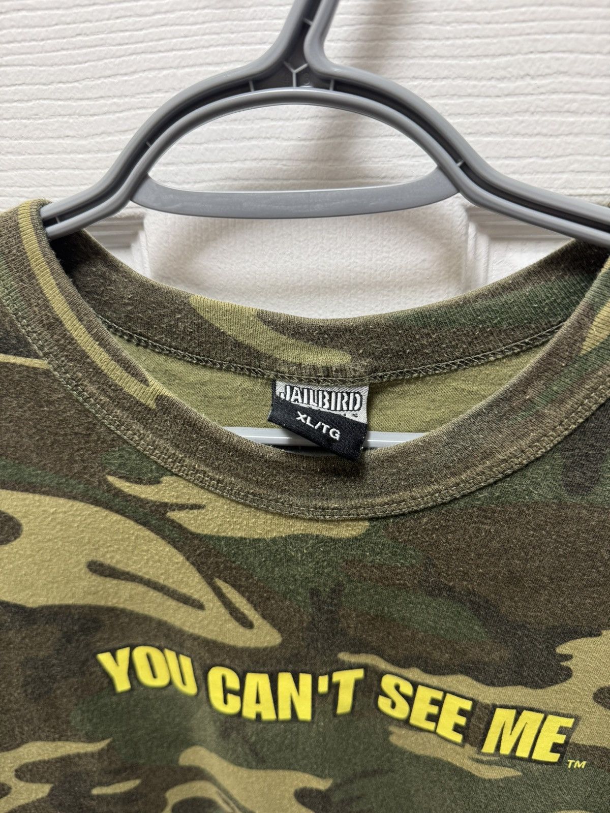 Vintage Vintage Camo John Cena Wrestling Merch You Can’t See Me Size US XL / EU 56 / 4 - 3 Thumbnail