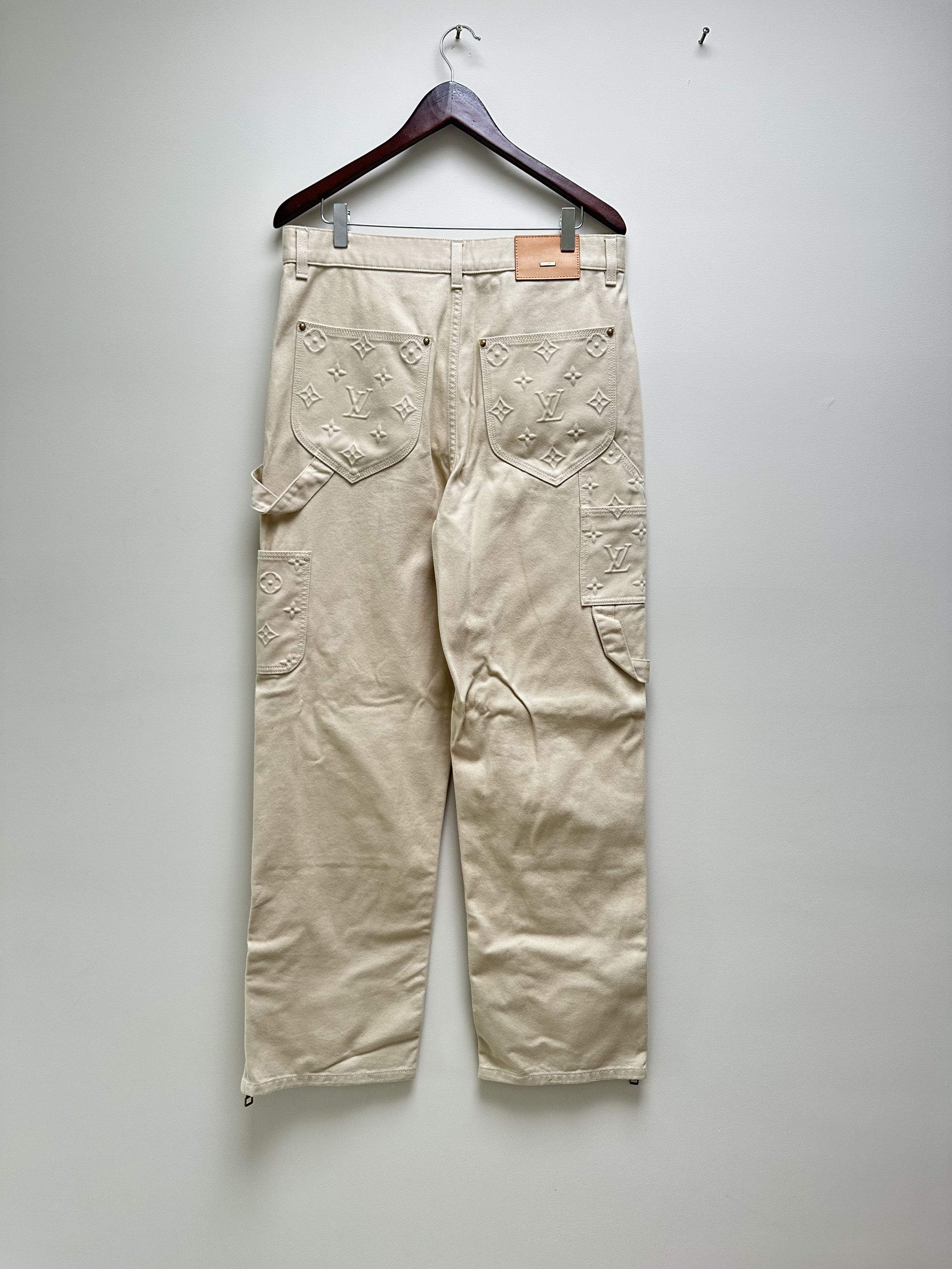 Louis Vuitton LV Double Knee Carpenter Pants Size US 32 / EU 48 - 2 Thumbnail