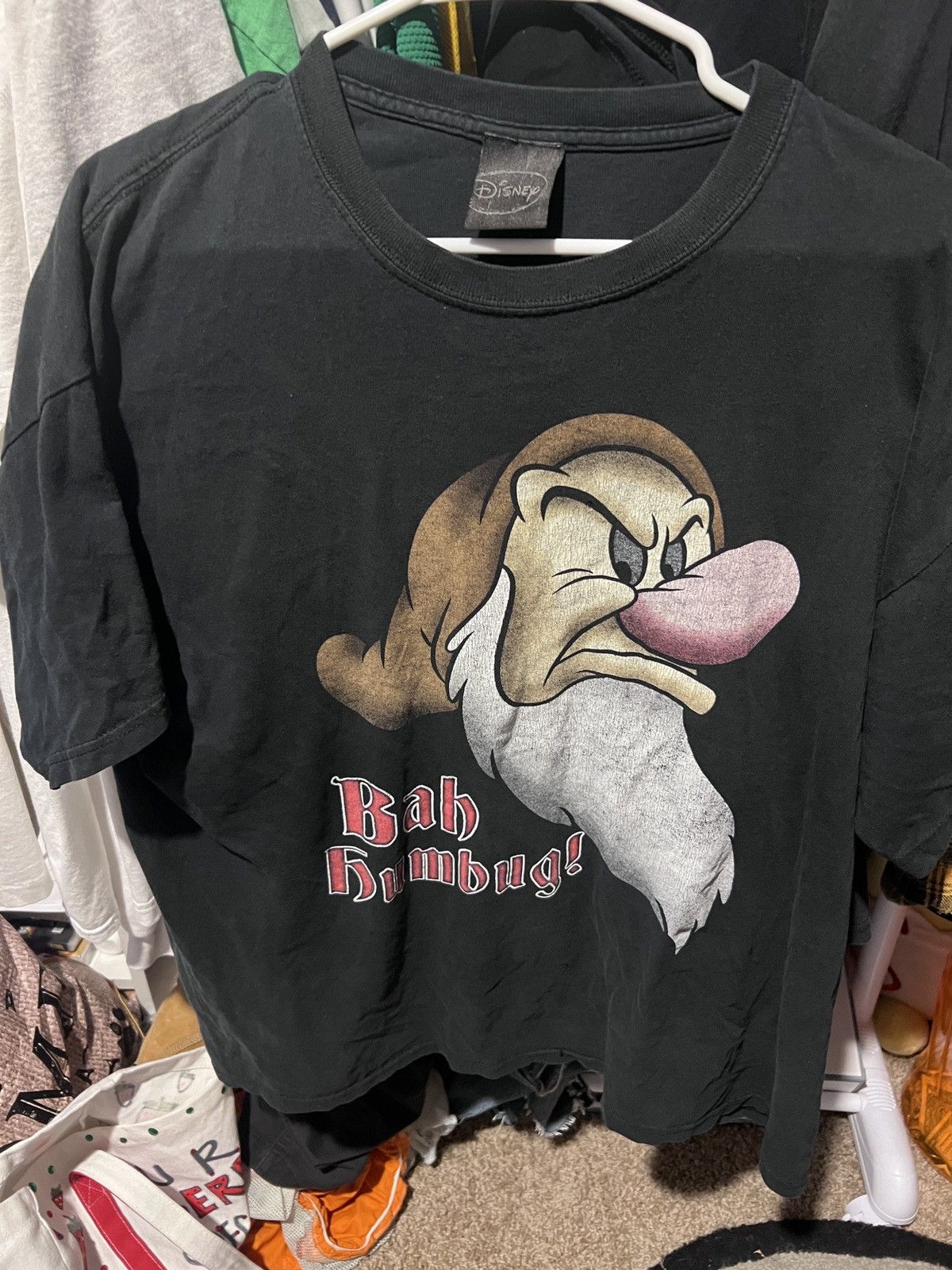 Disney × Vintage Vintage Disney Grumpy Rap T shirt Size US L / EU 52-54 / 3 - 1 Thumbnail