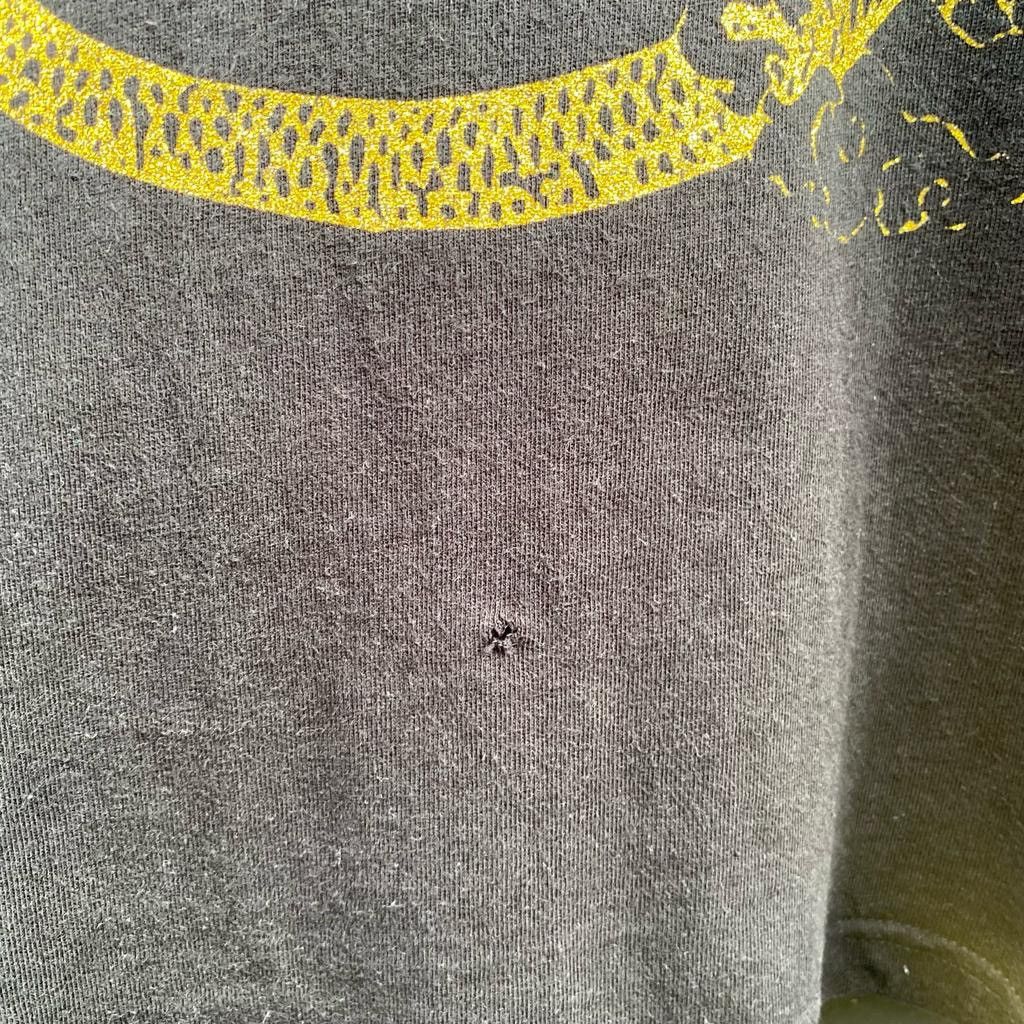 Thrashed Faded Windless Dragon Sukajan Japanese Brand Tee