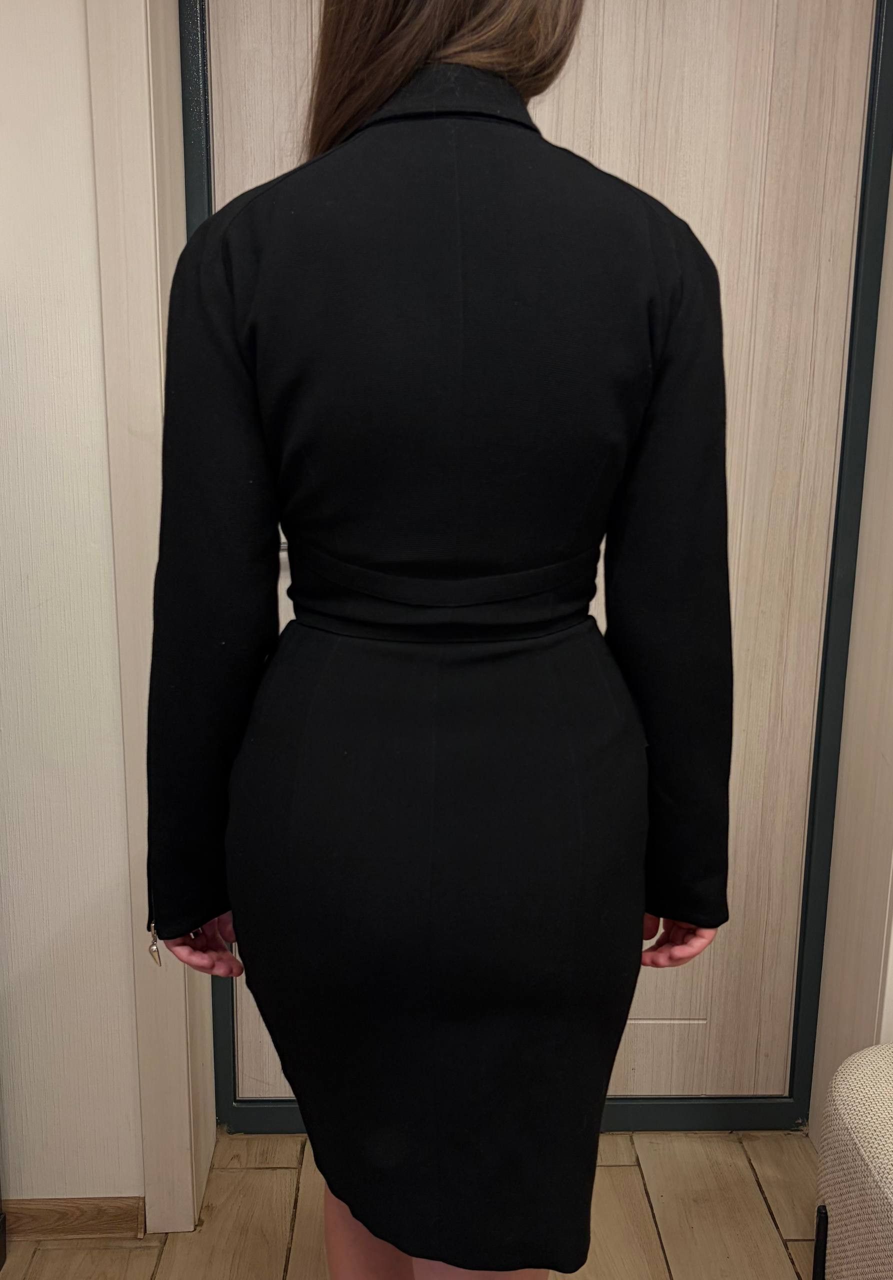 Mugler Mugler Vintage Architectural Belted Zip Dress Size S / US 4 / IT 40 - 14 Thumbnail