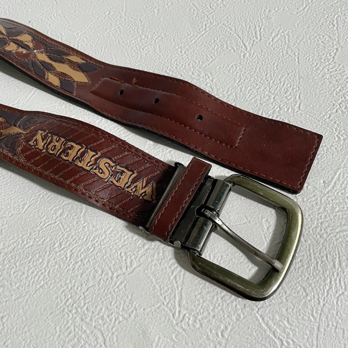 Cowboy Equipment Vintage y2k western belt Size ONE SIZE - 4 Thumbnail