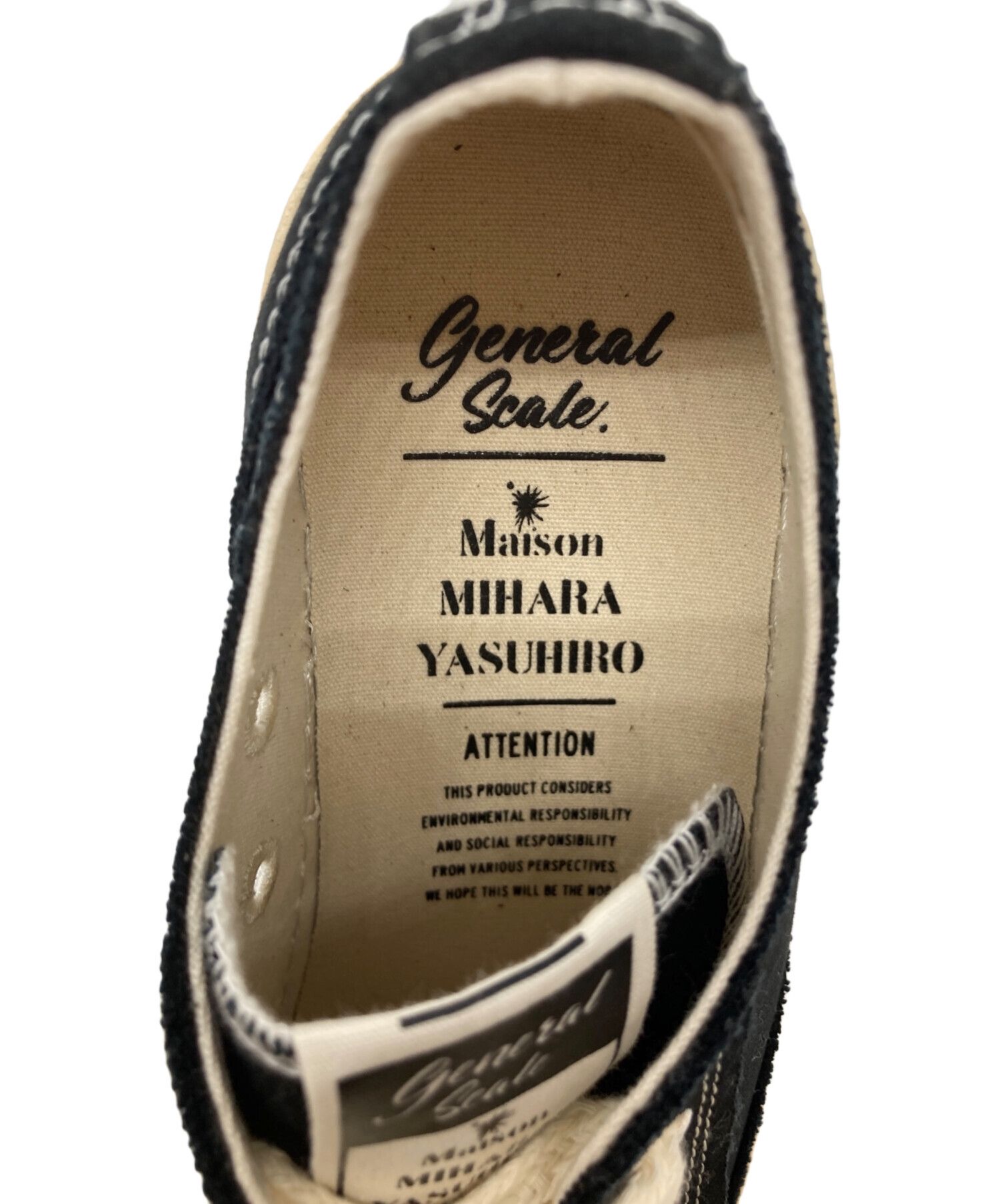 Maison MIHARA YASUHIRO MIHARA YASUHIRO "ROY" PAST Sole Canvas Low-top Sneaker Size US 8 / EU 41 - 9 Thumbnail