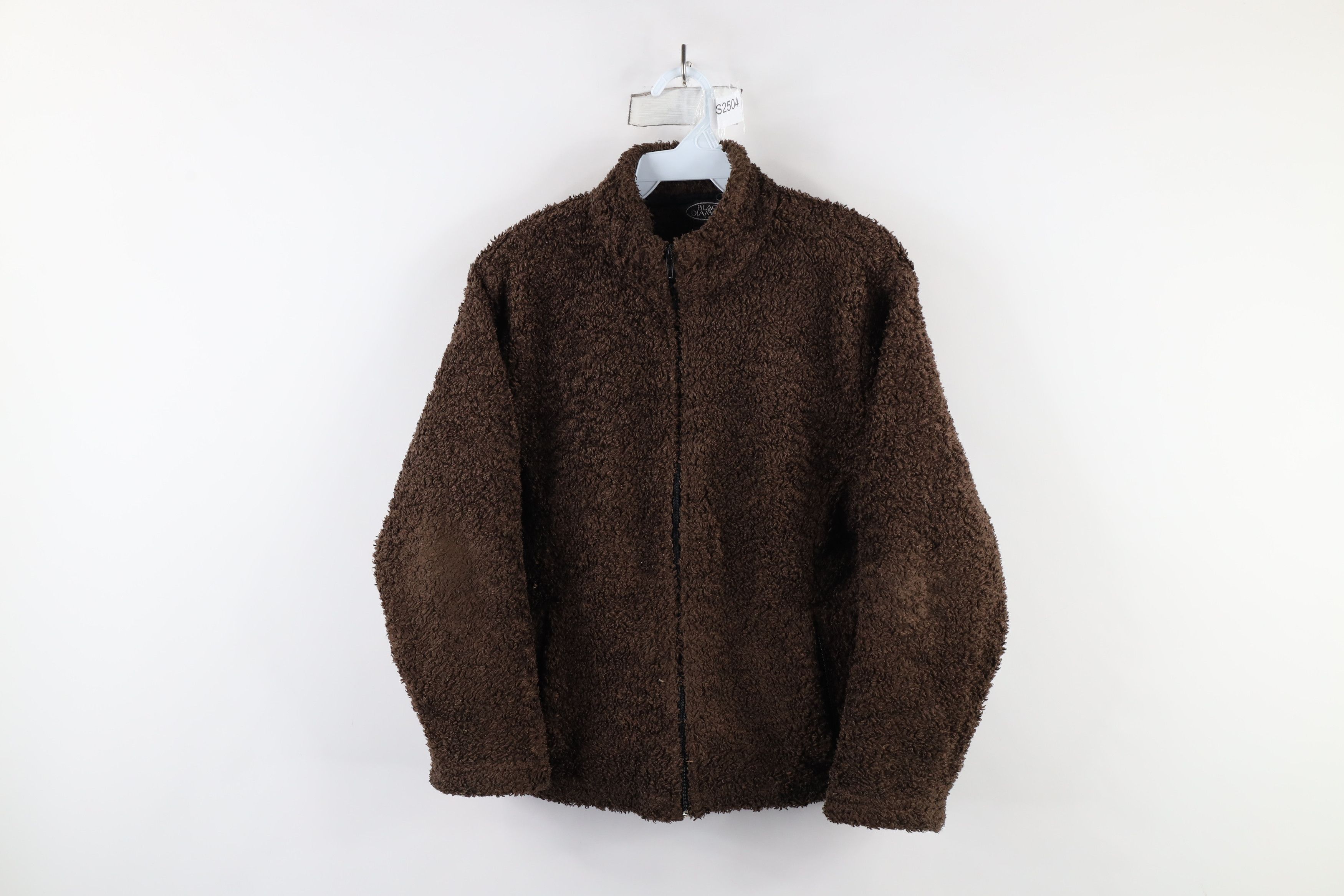 Vintage Vintage 90s Streetwear Polartec Fleece Jacket Brown USA Size S / US 4 / IT 40 - 1 Thumbnail