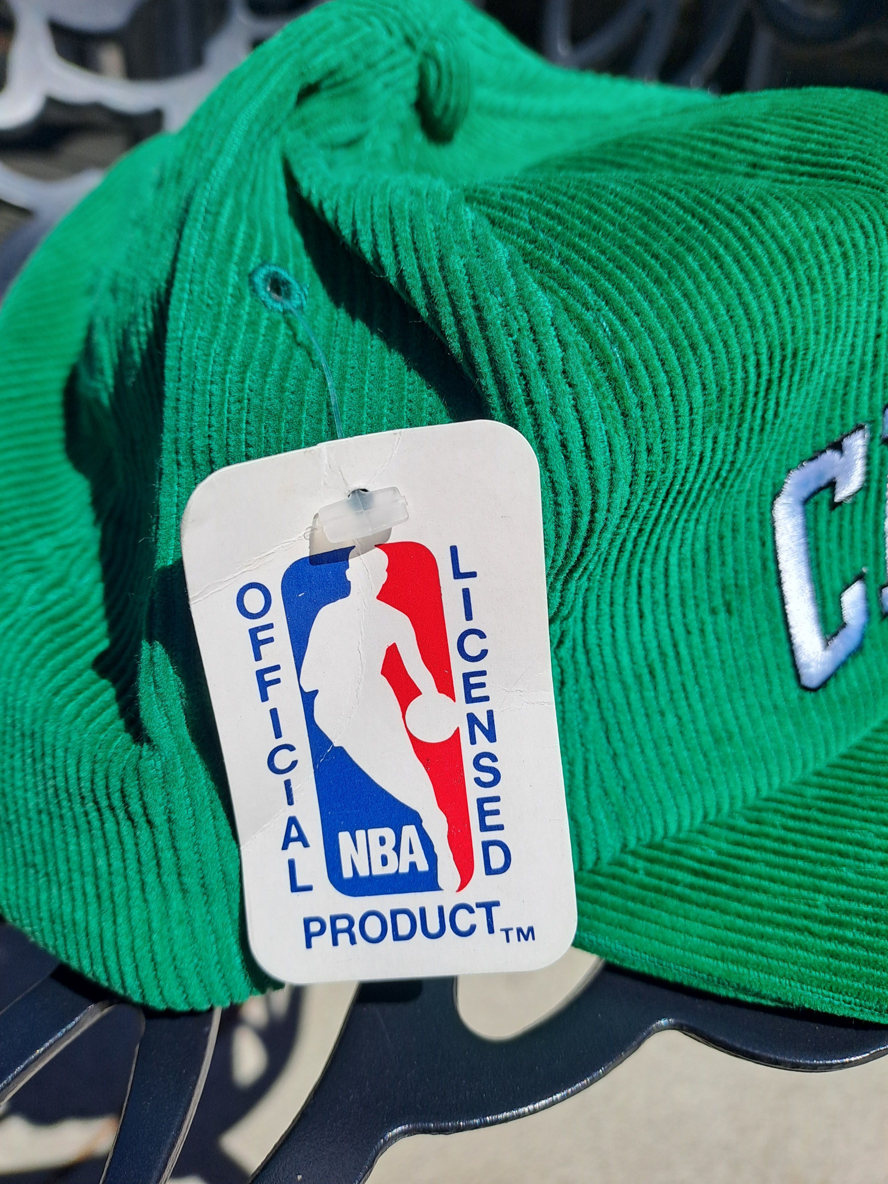 Starter Vintage Boston Celtics Starter hat corduroy green NEW Size ONE SIZE - 4 Thumbnail