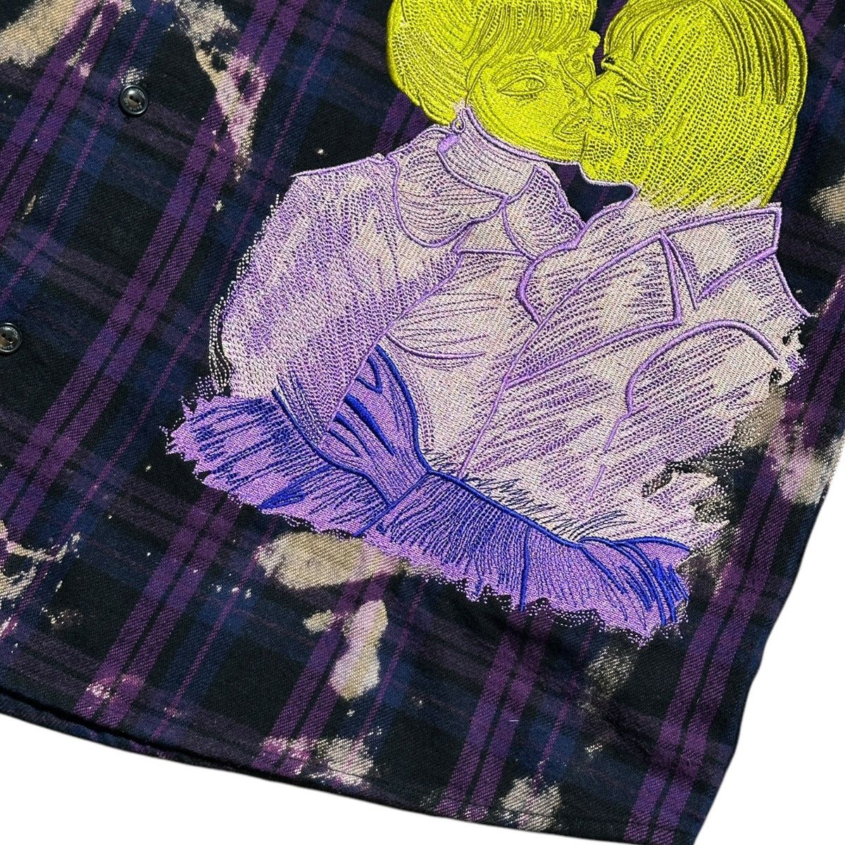 Off-White × Virgil Abloh Murder bravado Crystal plaid flannel Size US S / EU 44-46 / 1 - 4 Thumbnail