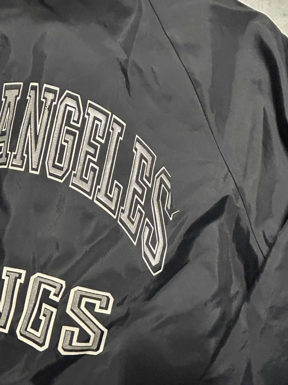 Chalk Line Vintage 90s Los Angeles Kings Fleece Lined Jacket Size US XL / EU 56 / 4 - 5 Thumbnail
