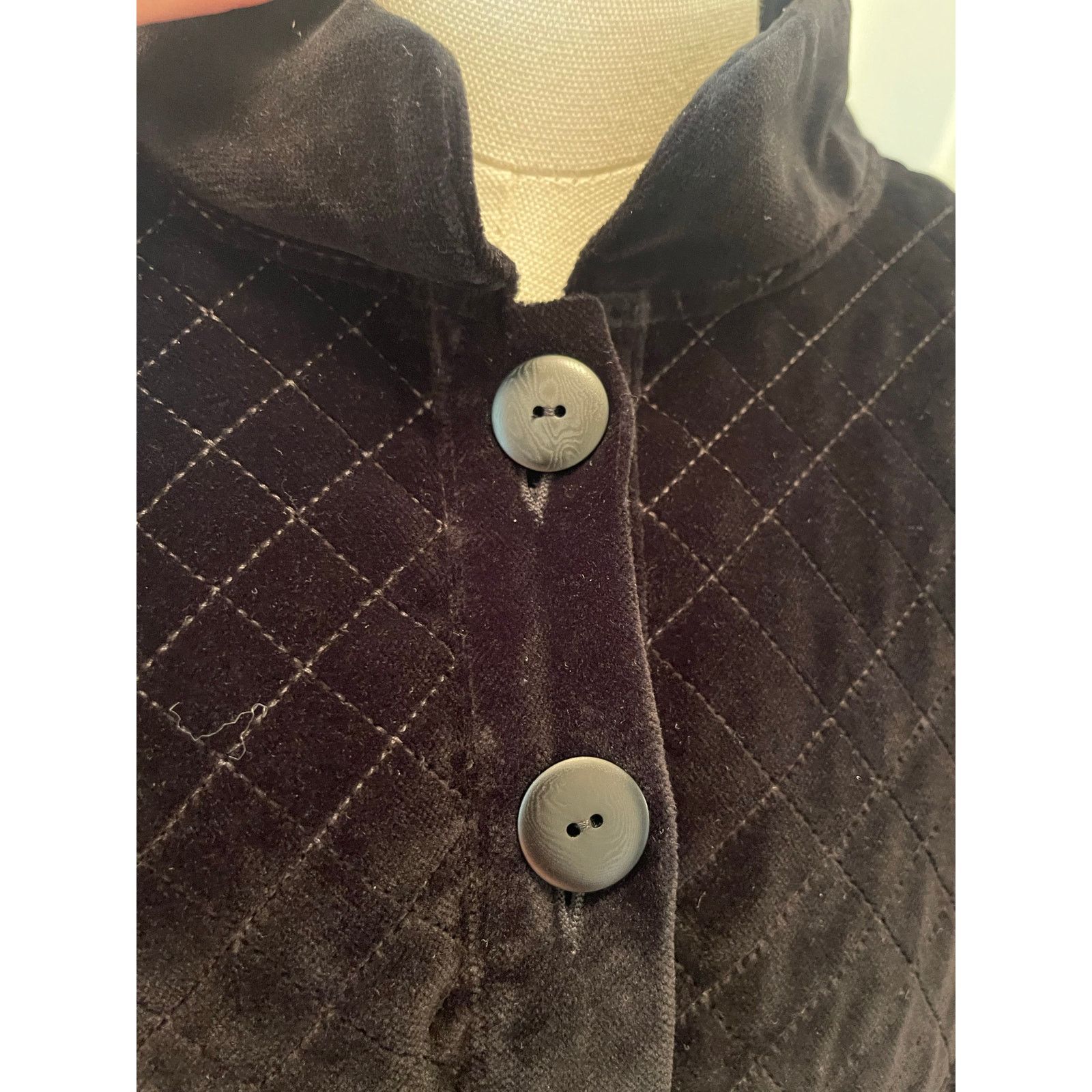 Maison Margiela Maison Margiela Plaid/Velvet Midi Dress, Size 40 NWT Size S / US 4 / IT 40 - 18 Thumbnail