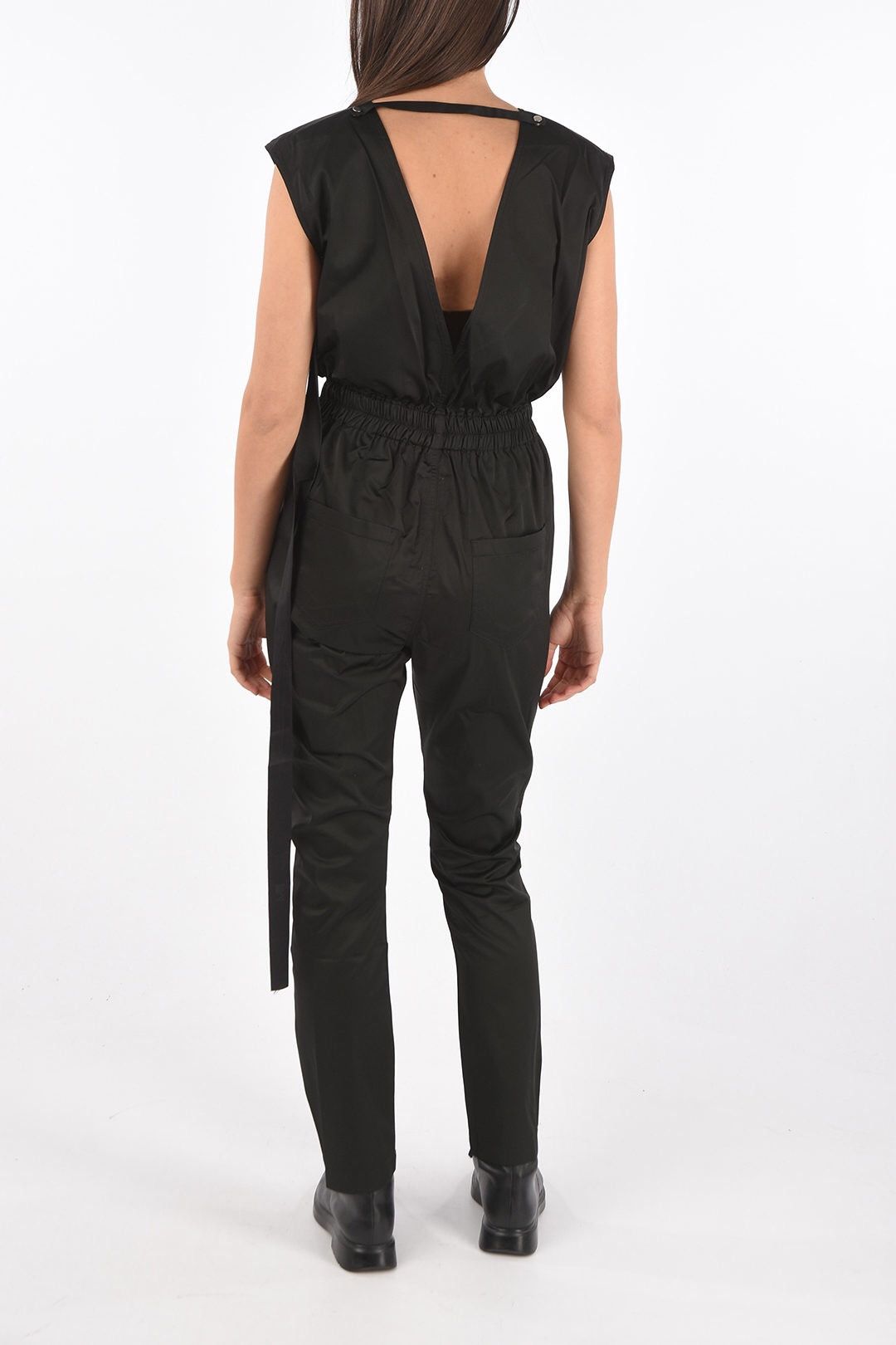 Rick Owens Drkshdw Rick Owens 21SS PHLEGETHON Drkshdw V Neck Bodybag Jumpsuit Size XS / US 0-2 / IT 36-38 - 11 Thumbnail