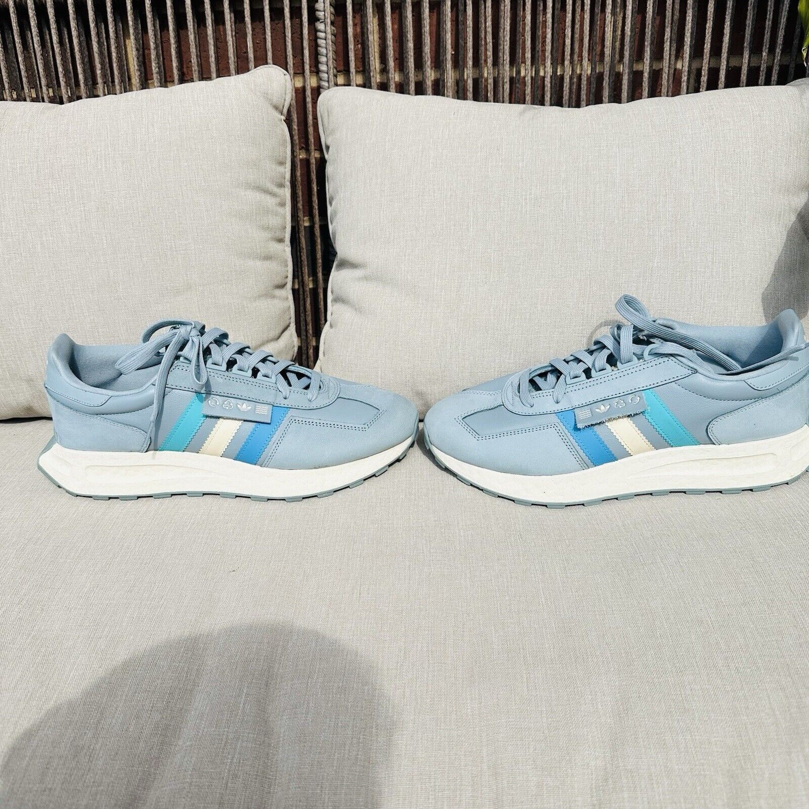 Adidas Size 11 - adidas Retropy E5 Gray - GZ4624, Grey Blue Size US 11 / EU 44 - 13 Thumbnail