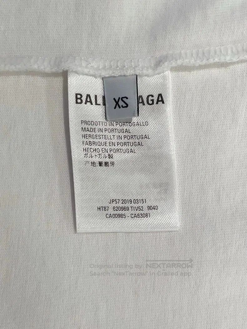 Balenciaga Balenciaga Logo Print Oversized Short Sleeve T-Shirt. Size US XS / EU 42 / 0 - 6 Thumbnail