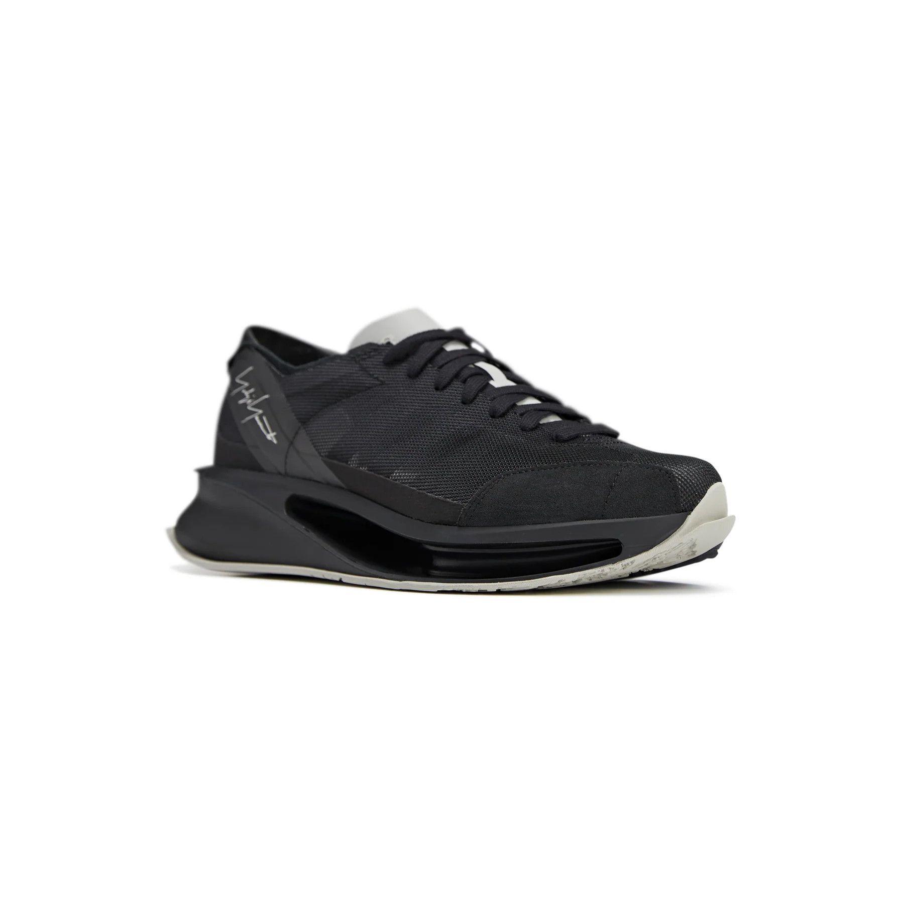 Y-3 × Yohji Yamamoto o1s22i1n0125 Low-Top Sneakers in Black Size US 10 / EU 43 - 2 Thumbnail