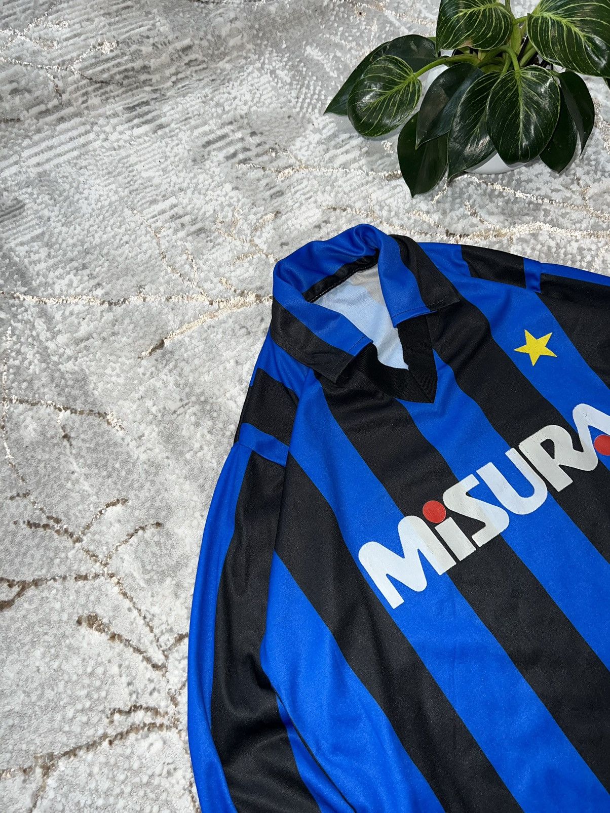 Nike × Vintage BLOKECORE ⚽️ MISURA INTER MEDIOLAN JERSEY T-SHIRT DRILL TEE Size US M / EU 48-50 / 2 - 5 Thumbnail