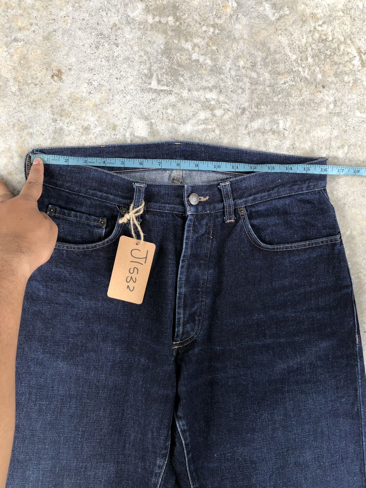 Tom Ford Gucci Selvedge Denim Distressed Jeans Size US 32 / EU 48 - 24 Thumbnail