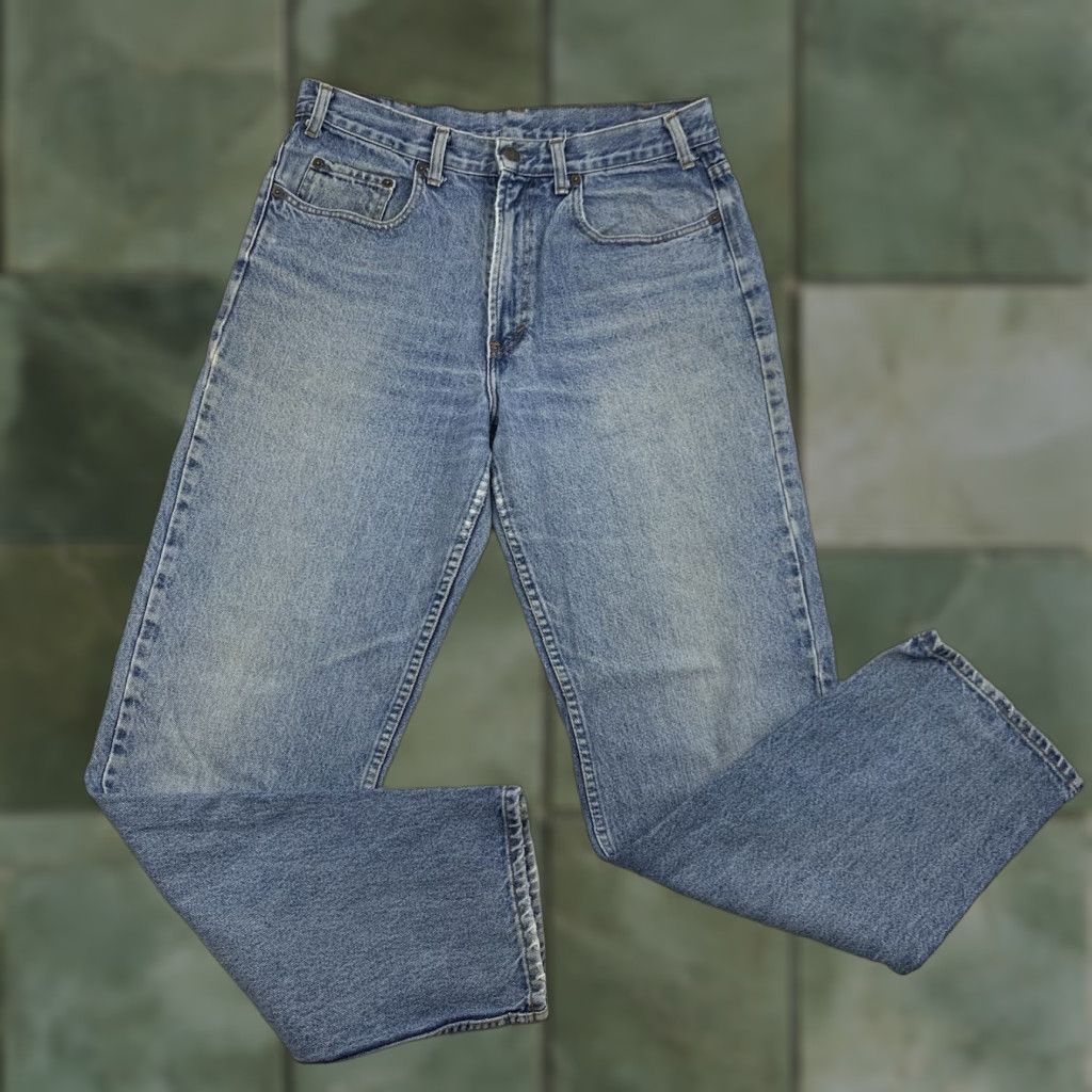 Gap VINTAGE Gap Jeans Men 31x30 Blue Denim 90s Grunge Y2K Street Urban Straight Jeans Size US 31 - 1 Thumbnail