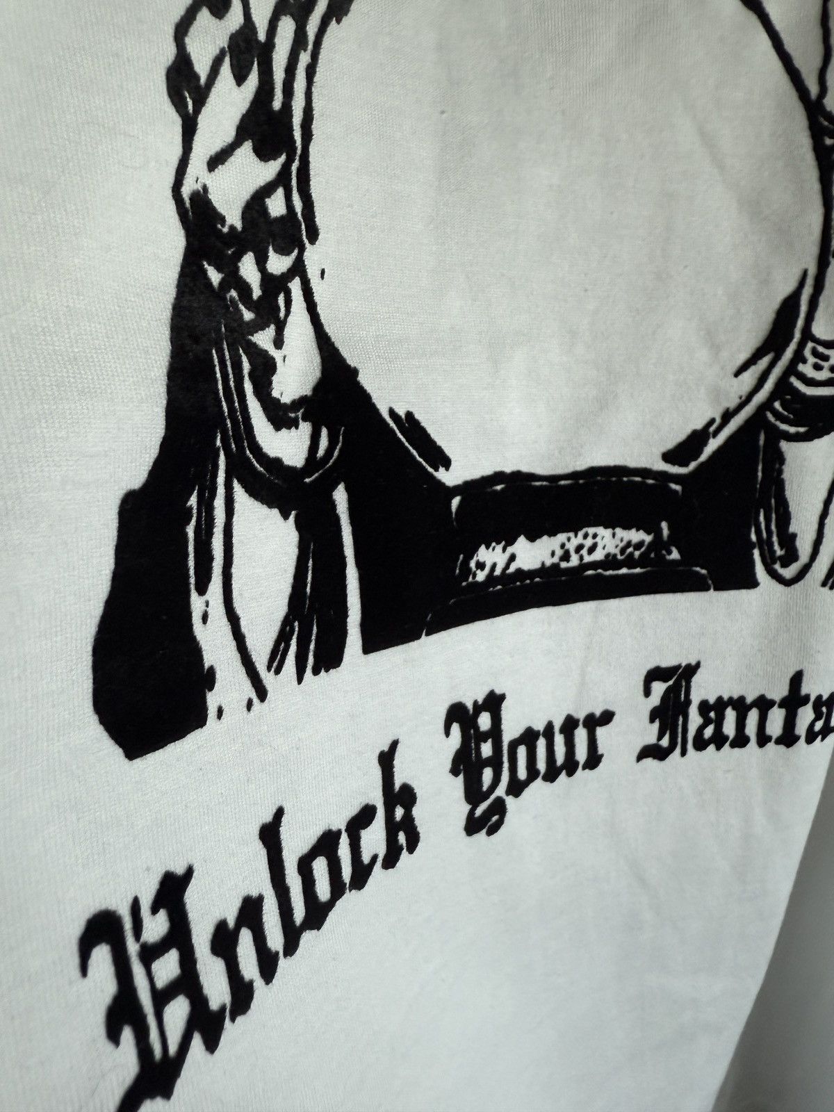 Celine × Hedi Slimane FW19 Celine Unlock Your Fantasies Fortune Teller T-Shirt XXL Size US XXL / EU 58 / 5 - 3 Thumbnail
