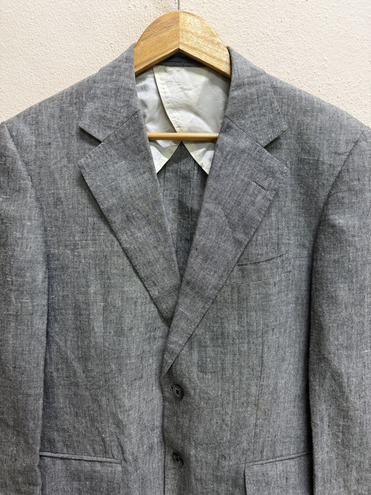 Burberry Burberry London Linen Blazer Size US M / EU 48-50 / 2 - 22 Thumbnail