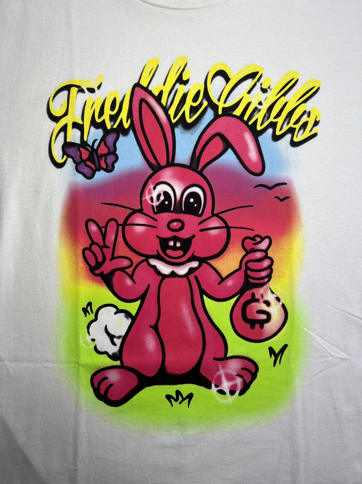 Rap Tees Freddie Gibbs Airbrush Tee Size US M / EU 48-50 / 2 - 1 Thumbnail