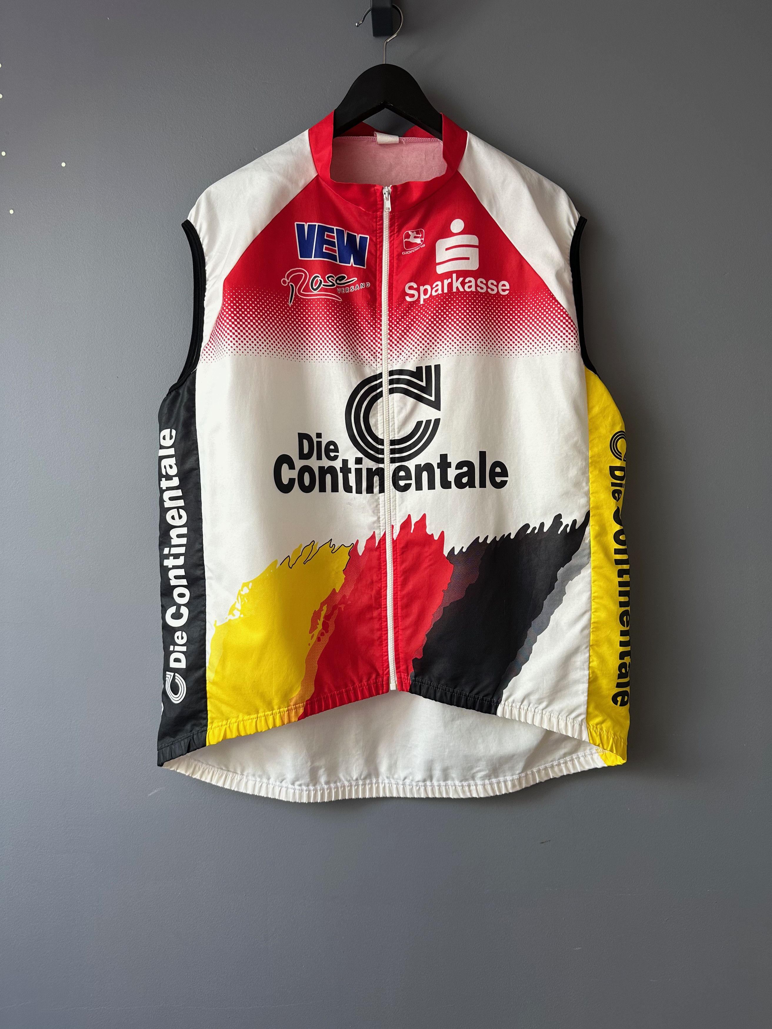 Vintage 1999 Giordana Die Continentale Cycling Vest XXXL light Size US XXL / EU 58 / 5 - 1 Thumbnail