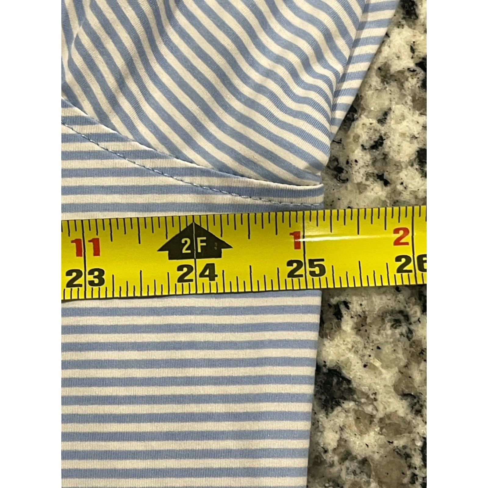 Vintage B. Draddy Sport Golf Polo 2XL White Blue Striped Polo Shirt Men’s 2XL Blue and White Polo Sport Golf Embroidered Logo Size US XXL / EU 58 / 5 - 5 Thumbnail
