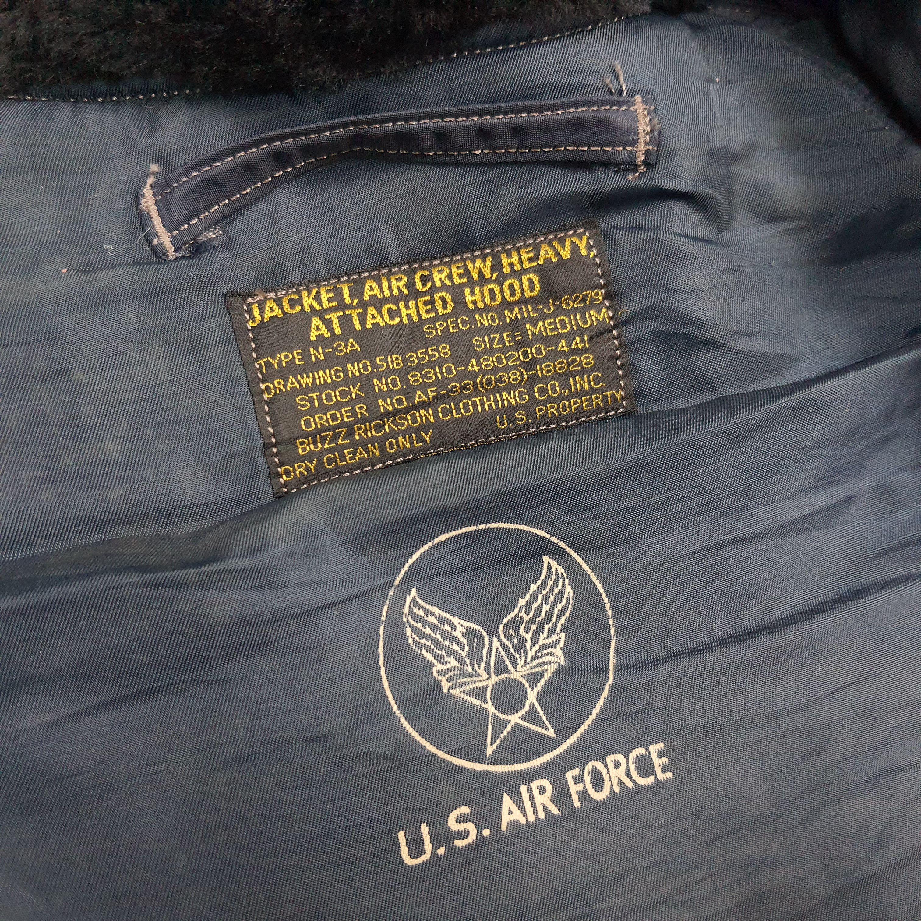 Vintage Vintage Buzz Rickson US Air Force Heavy Jacket C303N11 Size US M / EU 48-50 / 2 - 7 Thumbnail