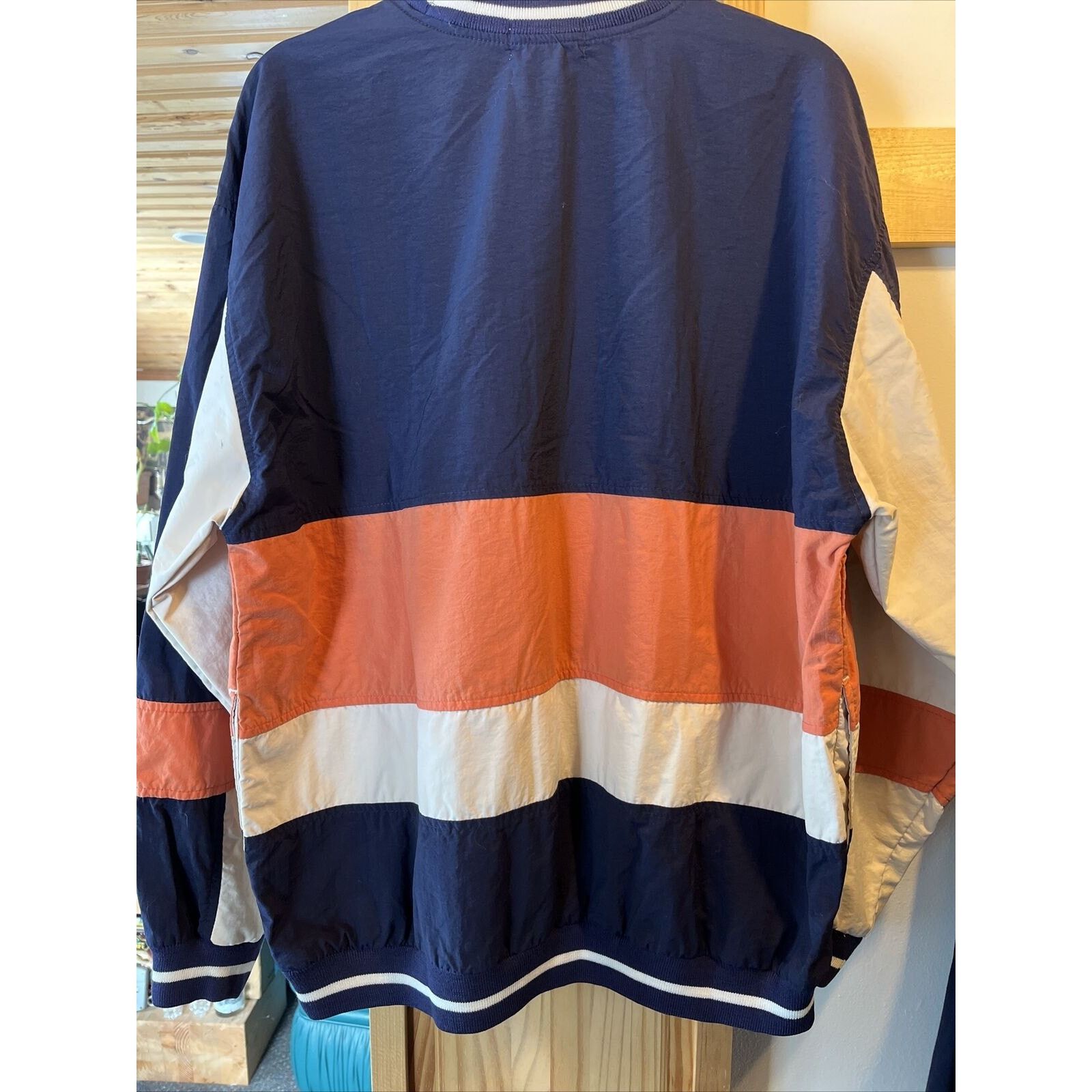 Izod Izod Sport VTG Men’s M Navy Blue Orange Pullover Sweatshirt Size US M / EU 48-50 / 2 - 18 Thumbnail