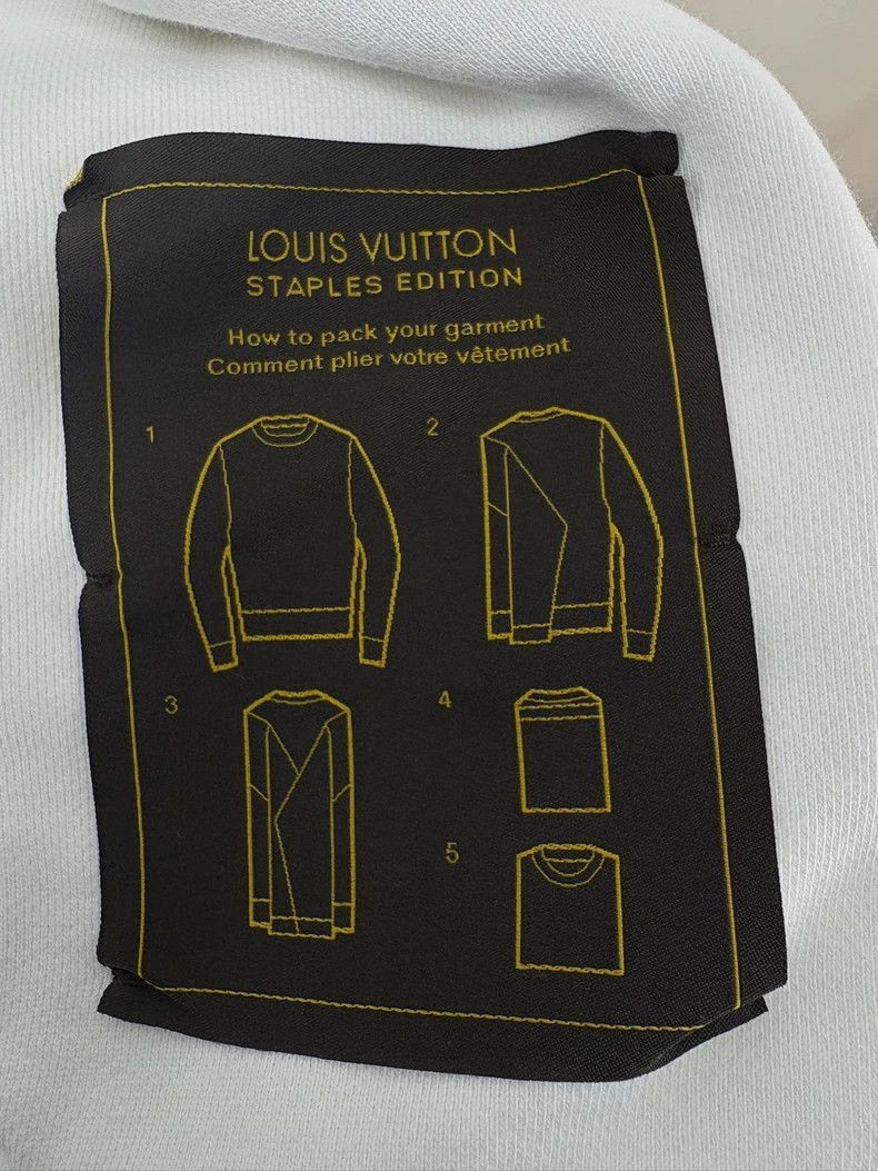 Louis Vuitton Louis Vuitton White Hoodie in 4XL Size -2505 Size US XXL / EU 58 / 5 - 3 Thumbnail