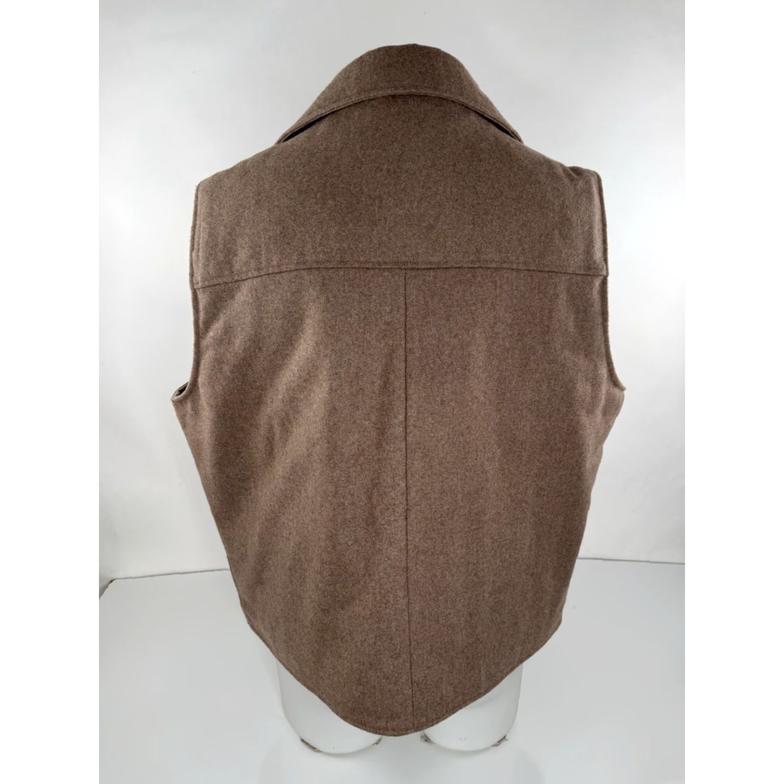 Vintage CRIPPLE CREEK CONCEAL CARRY WOOL VEST Western 2XL Brown Mens Vest C14 Size US XXL / EU 58 / 5 - 3 Thumbnail
