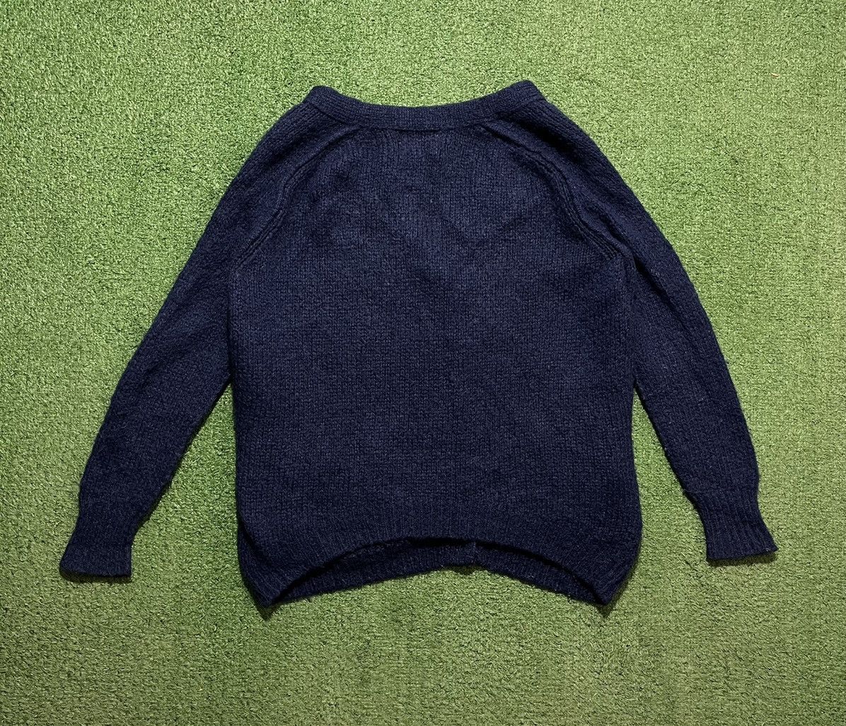 Acne Studios Acne Navy Cardigan Women Kid Mohair Wool Size S / US 4 / IT 40 - 2 Thumbnail