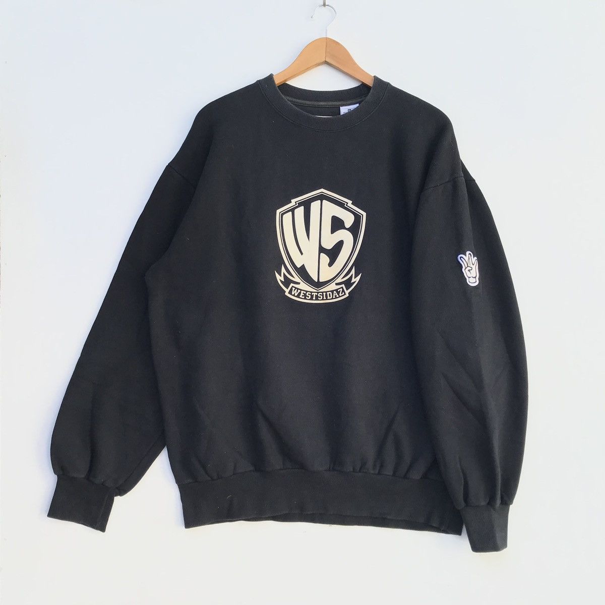 Vintage Vinatage West Wear Sweatshirf Size US XL / EU 56 / 4 - 1 Thumbnail