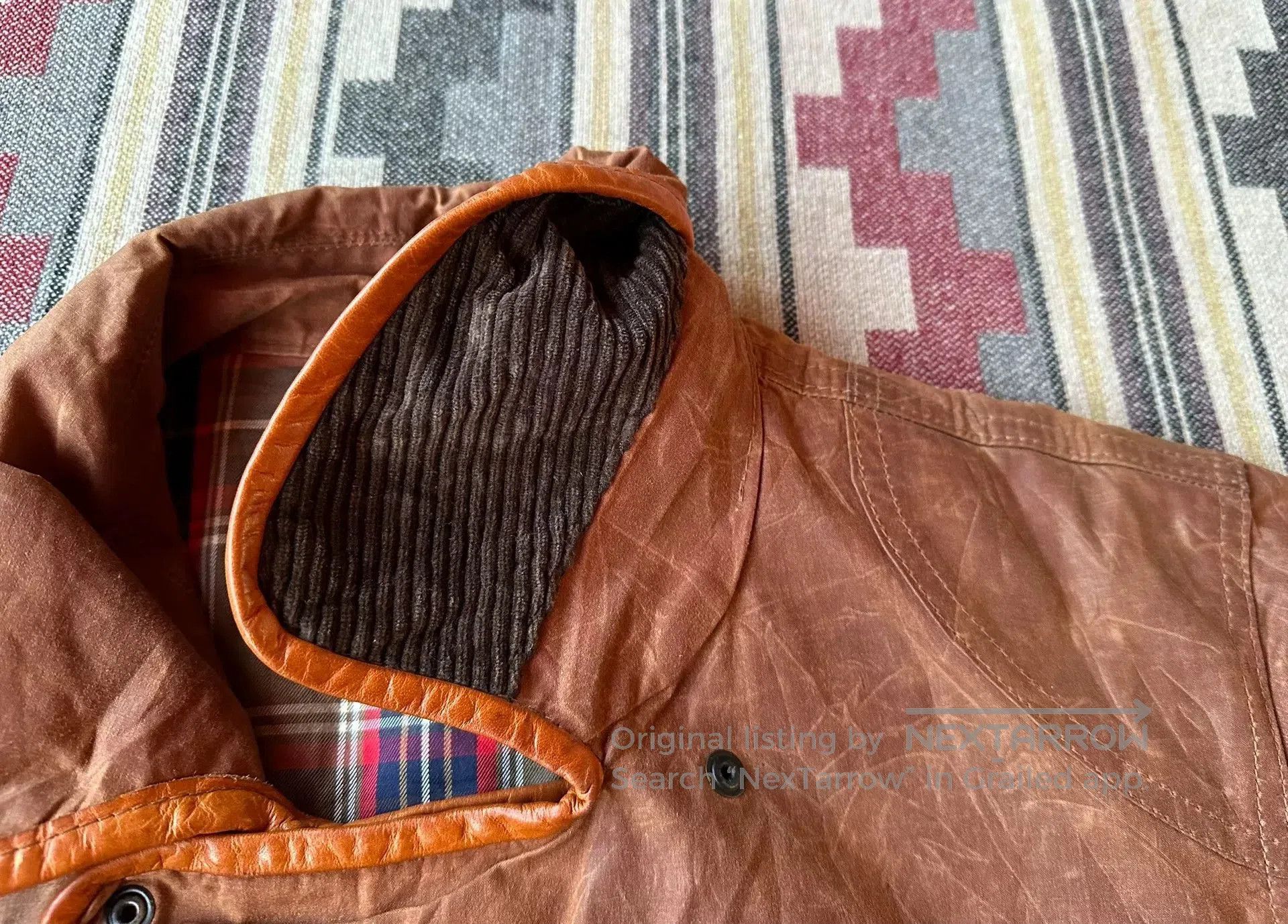 Kapital vintage kapital waxed fabric jacket. Size US M / EU 48-50 / 2 - 9 Thumbnail