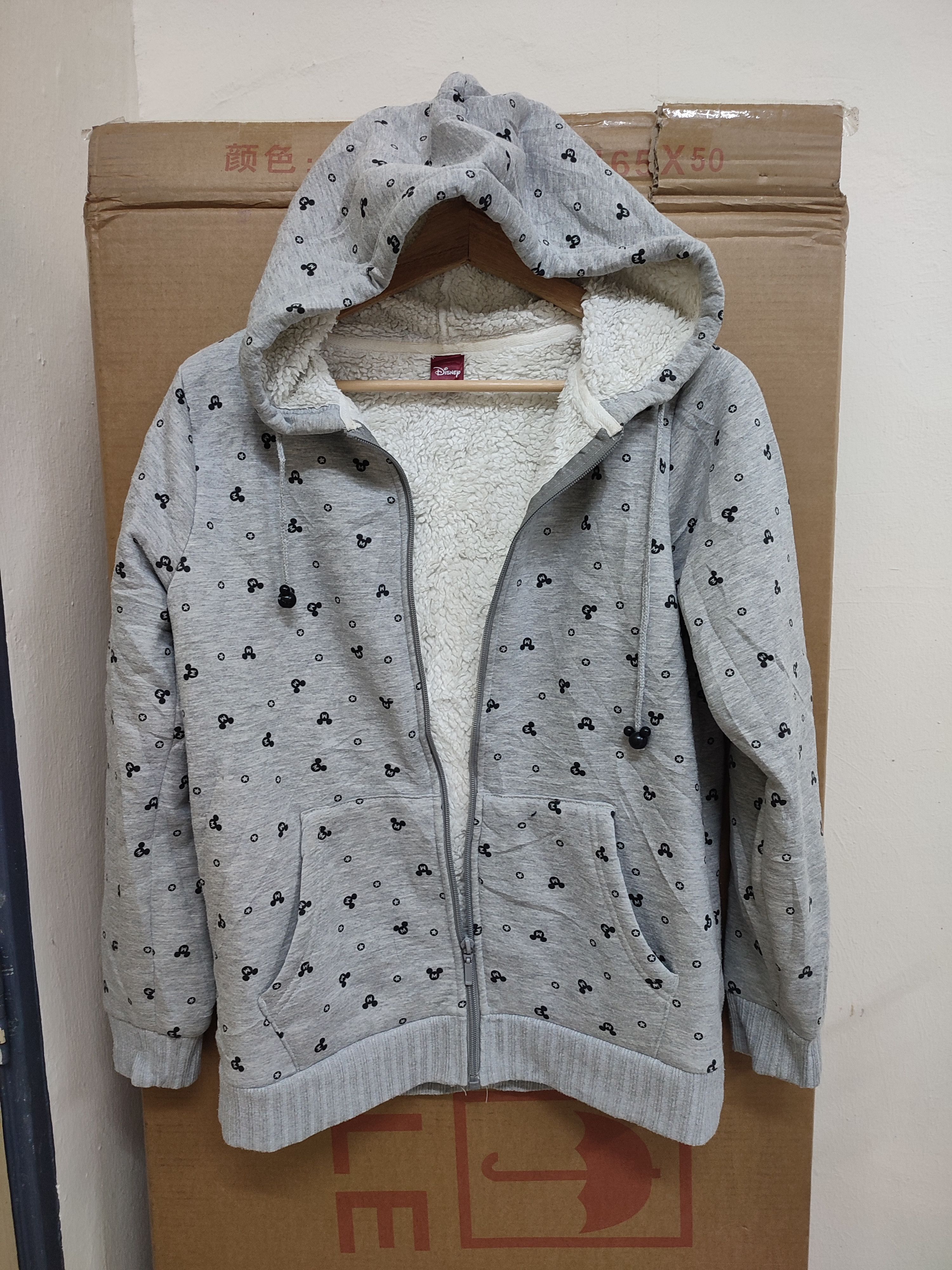 Mickey Mouse Vintage Mickey Mouse Sherpa Hoodies Size S / US 4 / IT 40 - 3 Thumbnail