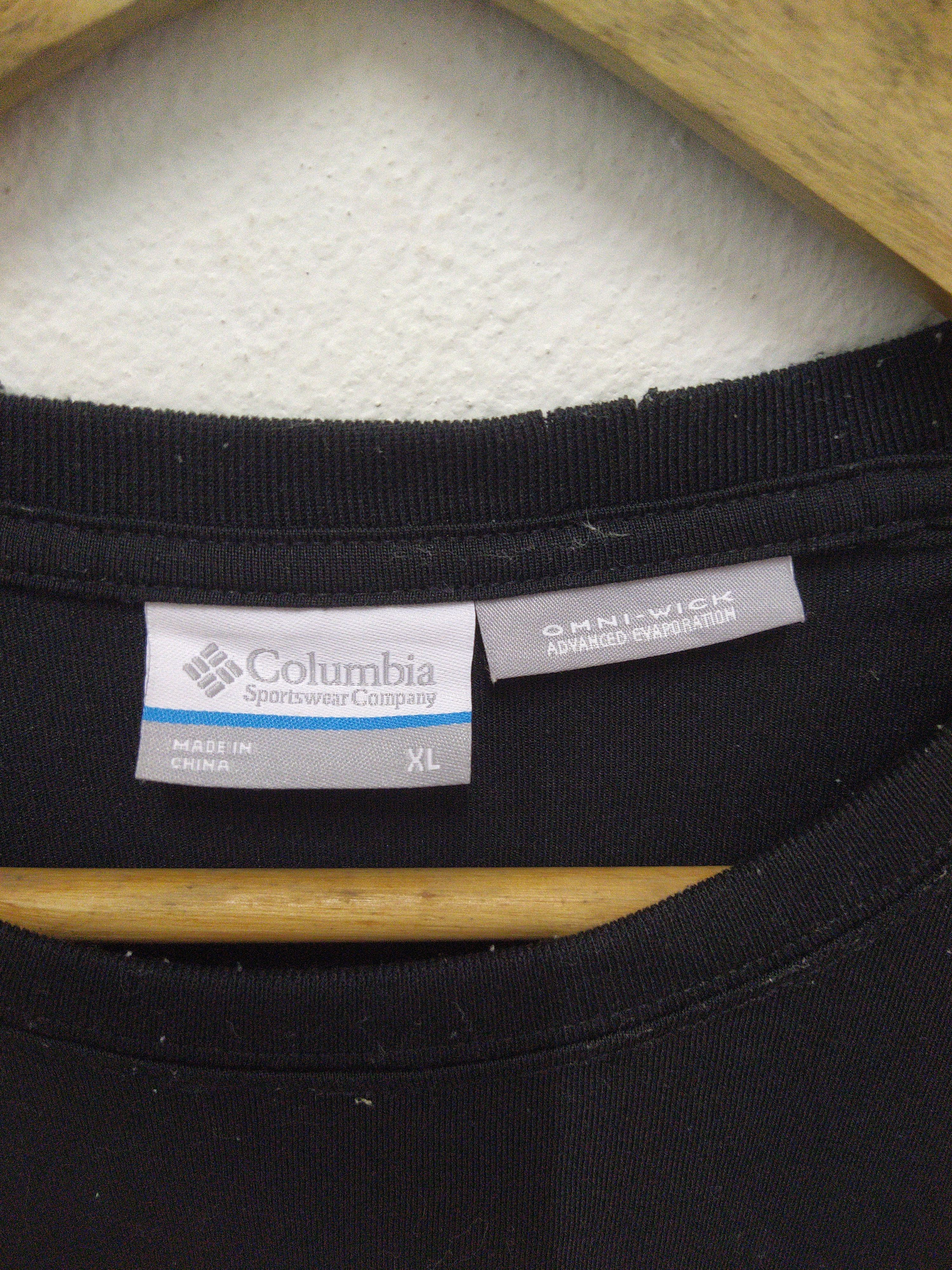 Columbia Columbia Omni-wick Vintage Tshirt Size US XL / EU 56 / 4 - 4 Thumbnail
