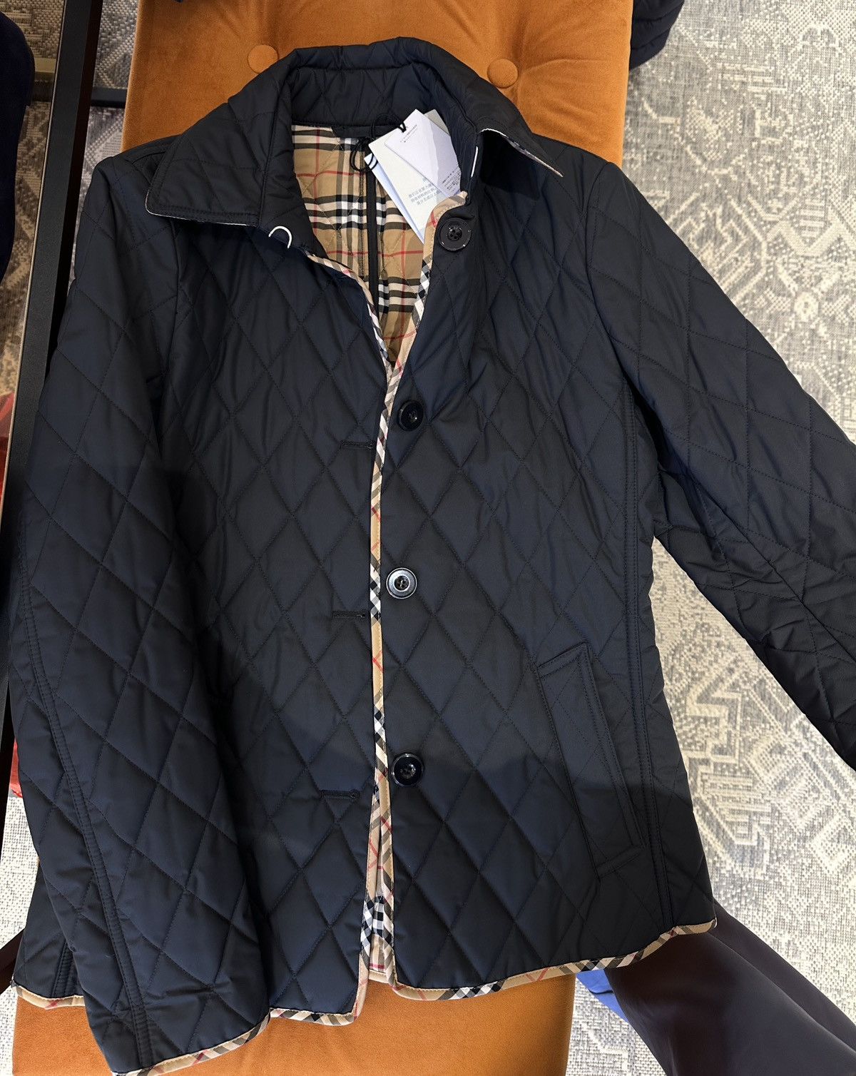 Burberry Burberry Quilted Nylon Barn Jacket Size S / US 4 / IT 40 - 10 Thumbnail
