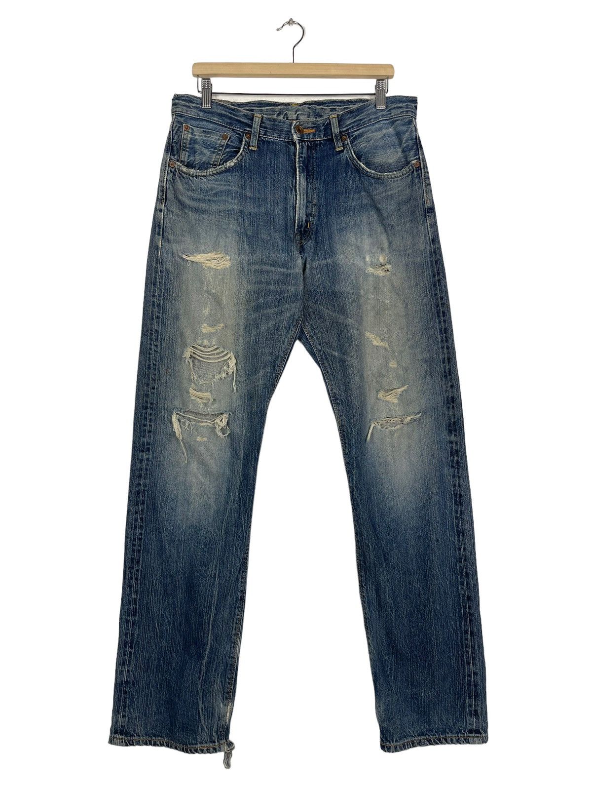 Edwin Vintage Edwin 505ZX Selvedge Denim Size US 34 / EU 50 - 1 Thumbnail